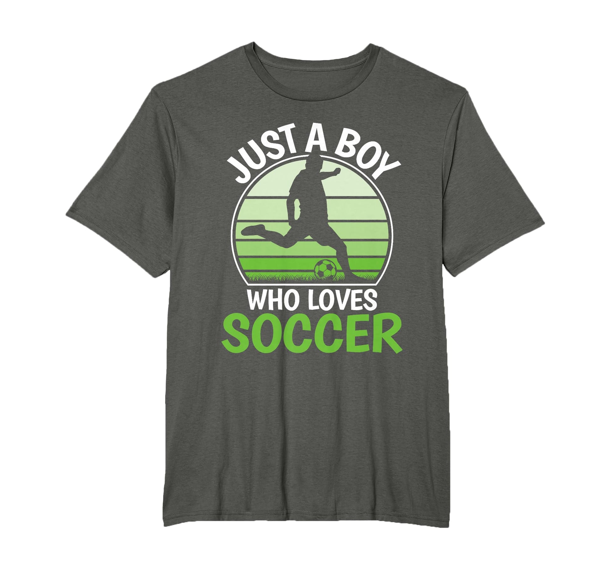 Just Who Loves Soccer Funny Soccer T-Shirt - Fun Novelty Design Men Women - T-Shirt, Sweatshirt, Hoodie
