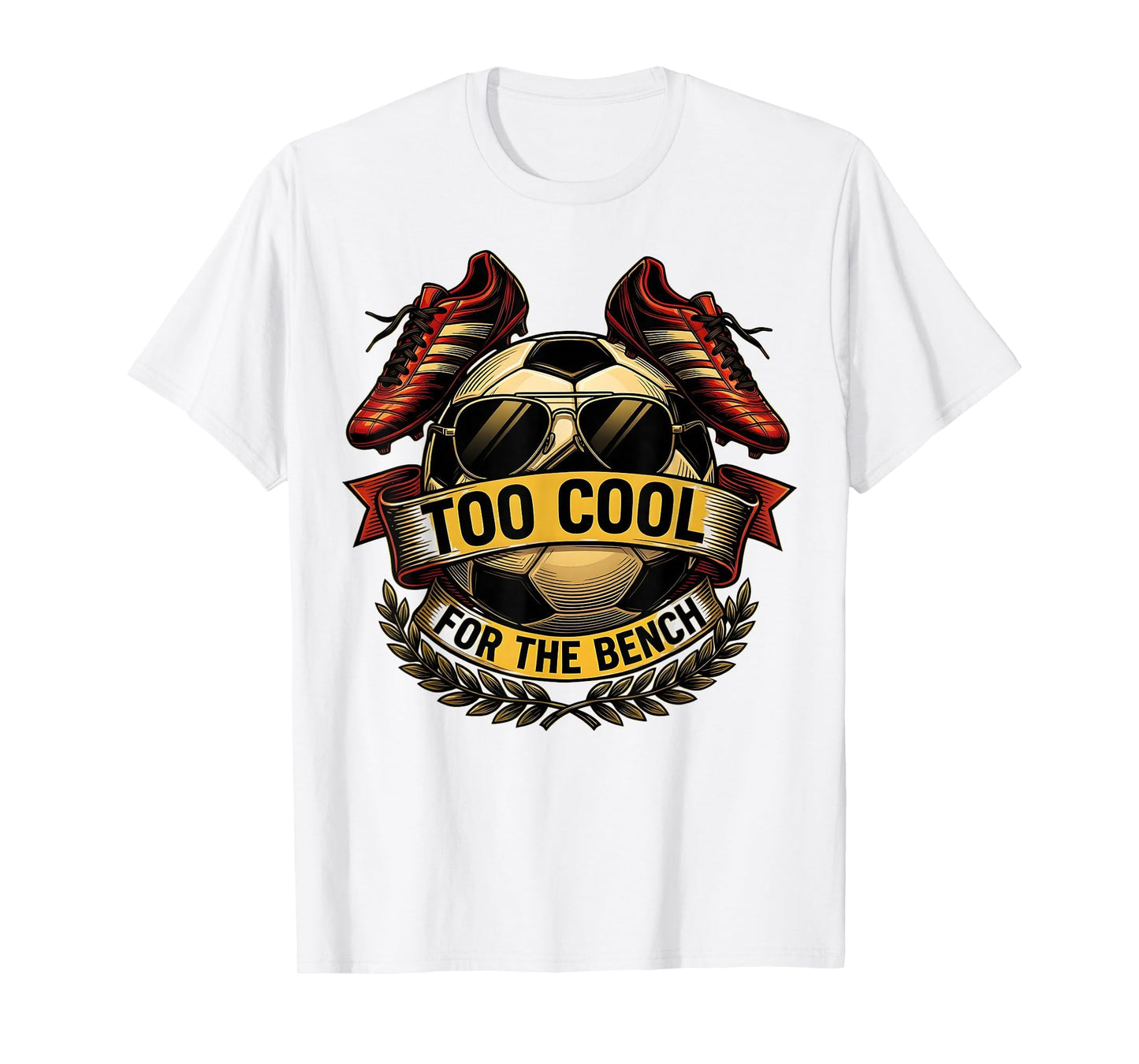 Too Bench Soccer Dad T-Shirt - Custom Art Print Unisex - T-Shirt, Sweatshirt, Hoodie
