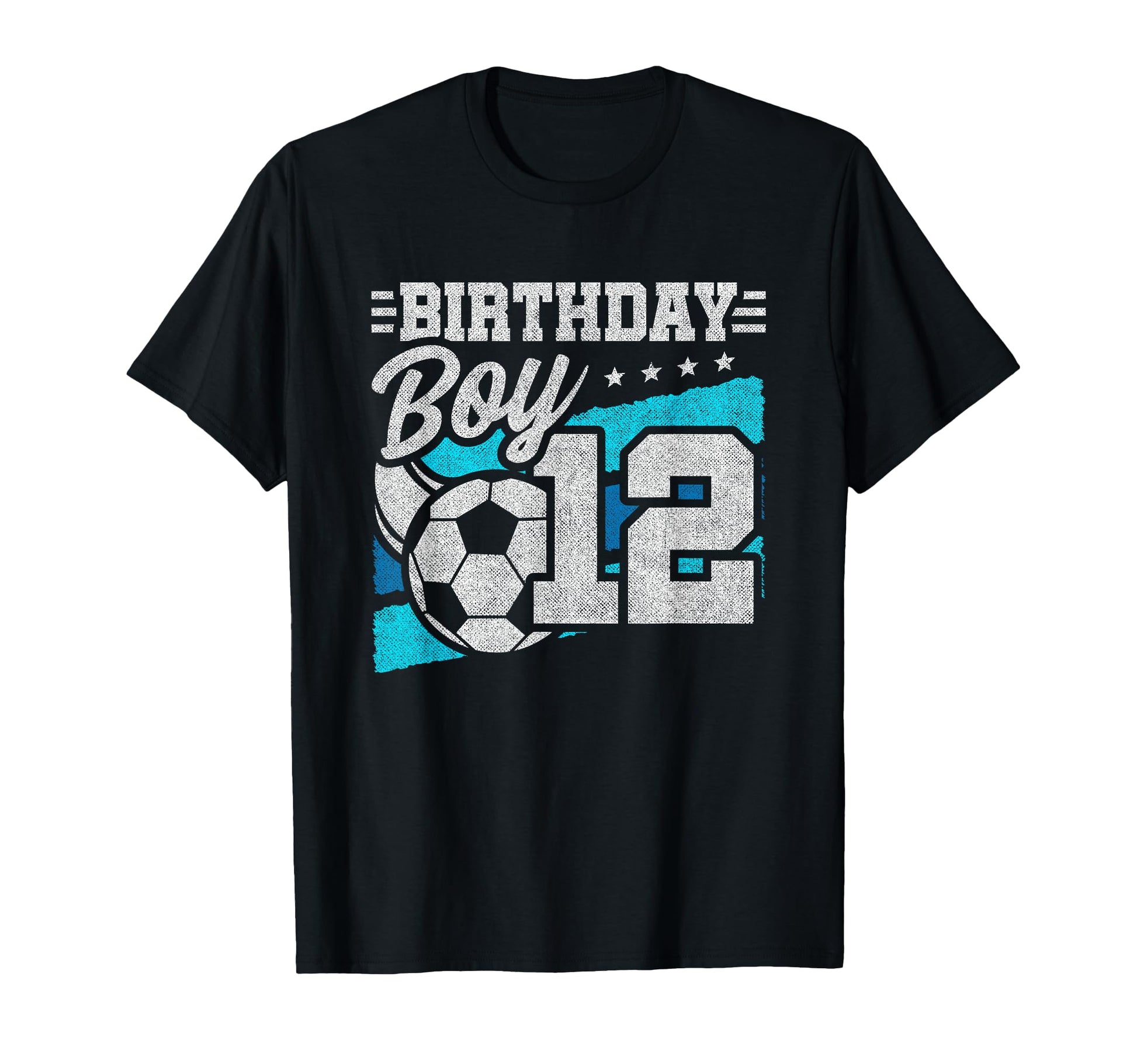 Soccer Birthday Party 12 Year Old 12Th T-Shirt - Graphic Print Men Women - T-Shirt, Sweatshirt, Hoodie