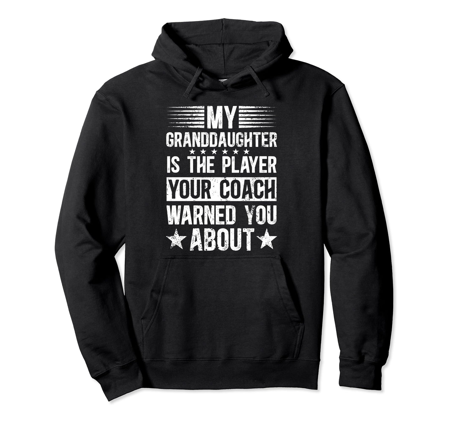My Granddaughter Soccer Grandpa Hoodie - Casual Everyday Wear for Adults - T-Shirt, Sweatshirt, Hoodie