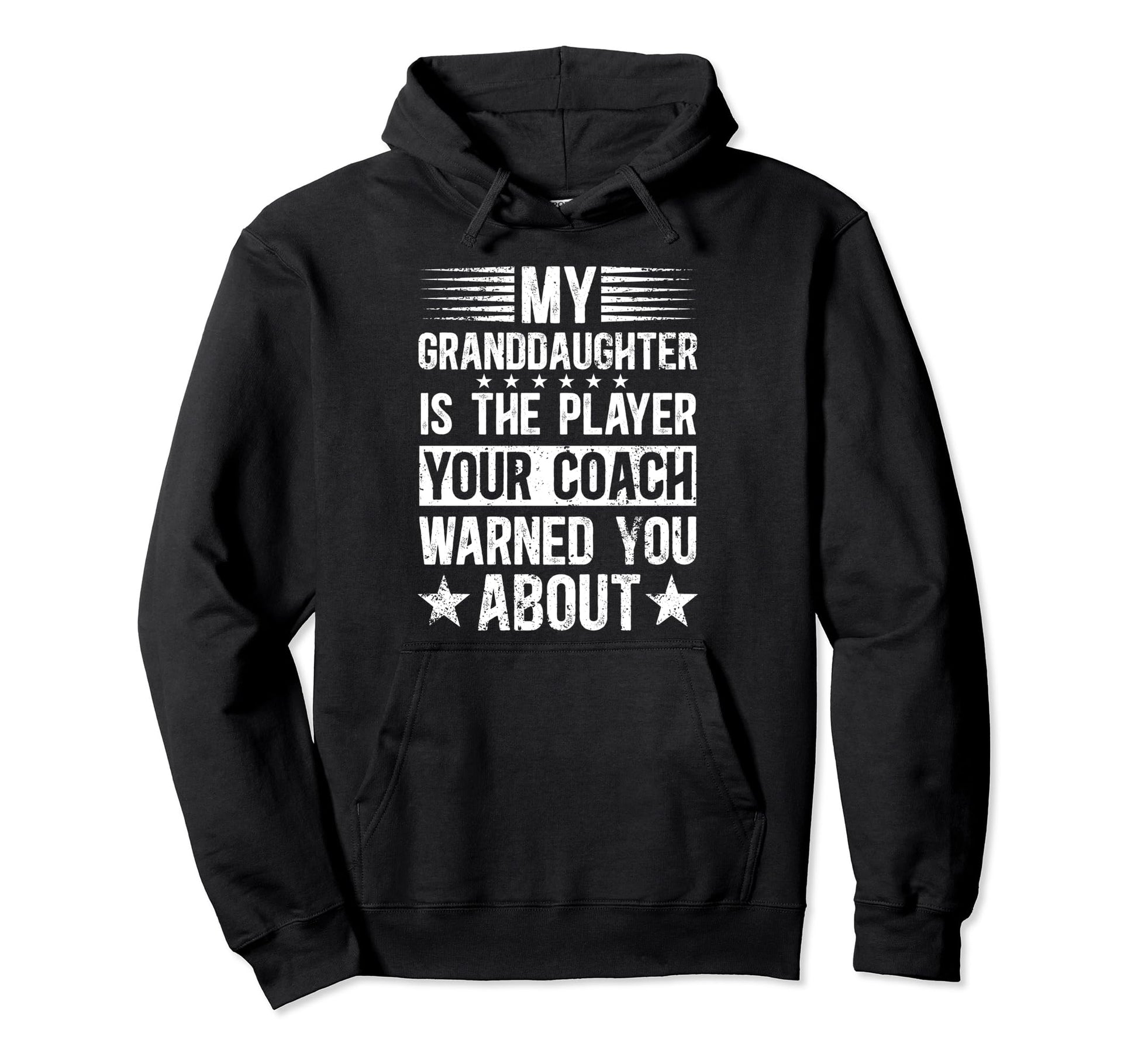 My Granddaughter Soccer Grandpa Hoodie - Casual Everyday Wear for Adults - T-Shirt, Sweatshirt, Hoodie