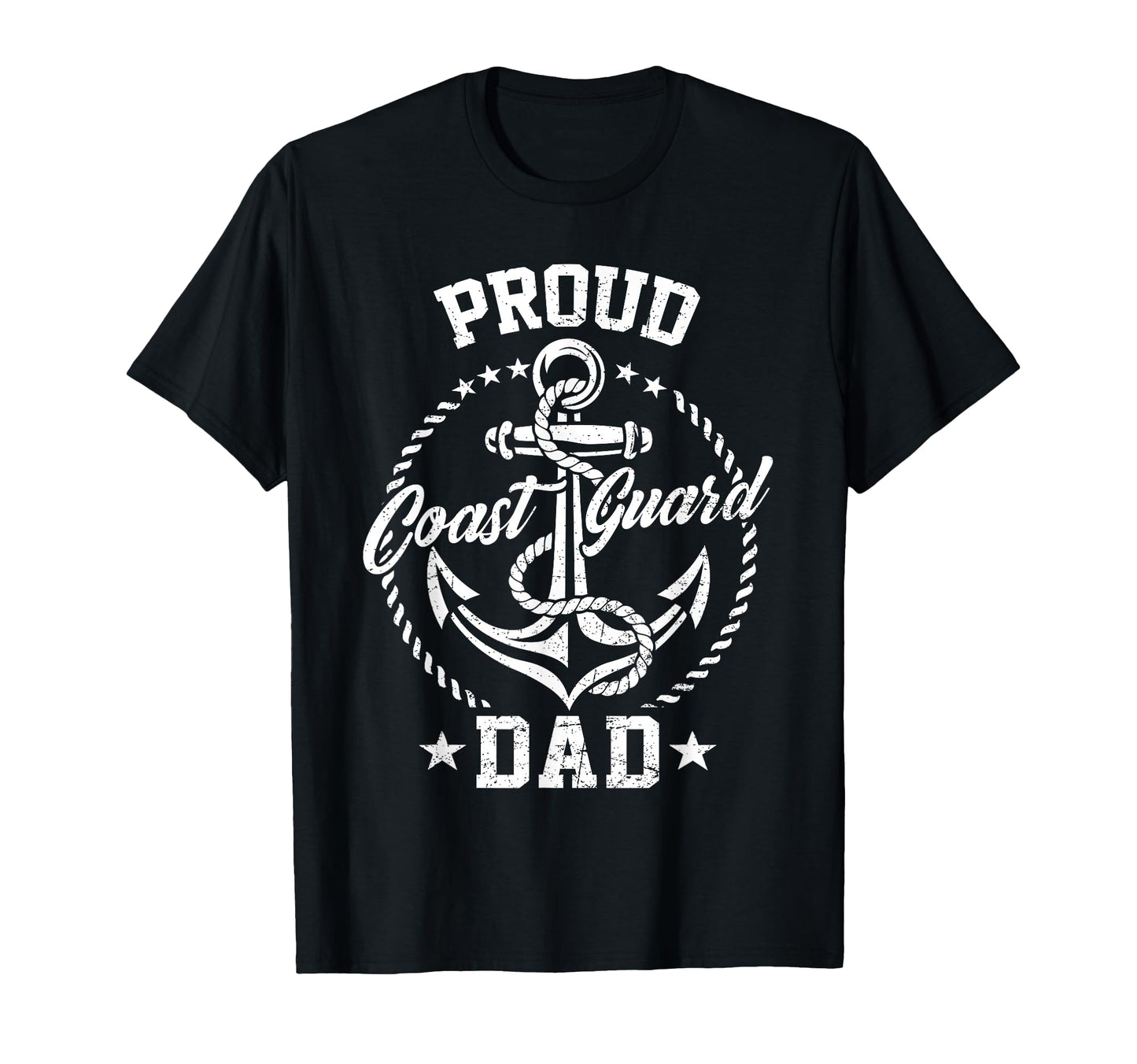 Proud Coast Guard Dad Uscg Coastie T-Shirt - Novelty Apparel Men Women - T-Shirt, Sweatshirt, Hoodie