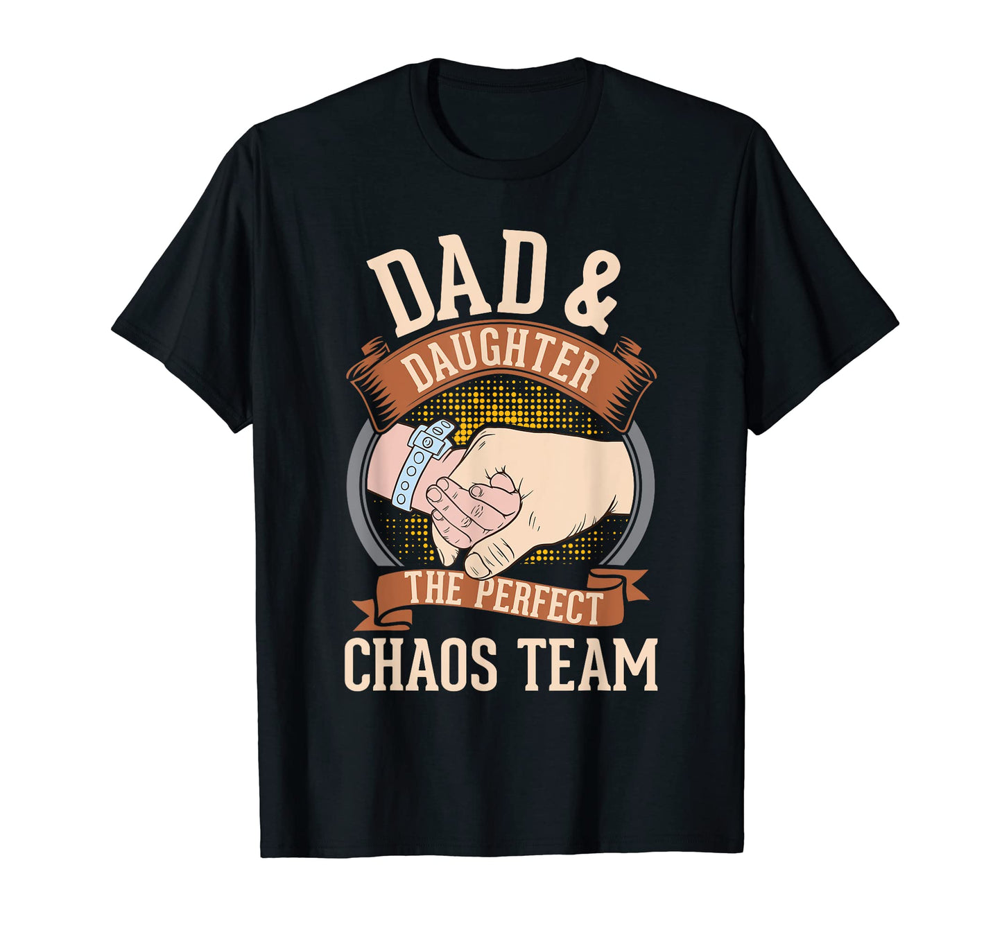 Fathers Day Dad And Daughter Father T-Shirt - Graphic Print Men Women - T-Shirt, Sweatshirt, Hoodie