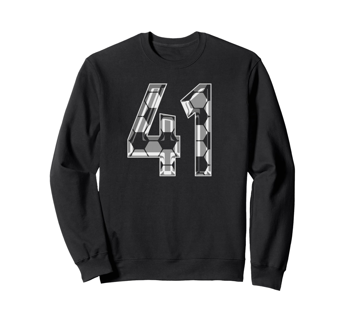 Soccer Number 41 Favorite Player 41 Sweatshirt - Trendy Graphic Men Women - T-Shirt, Sweatshirt, Hoodie