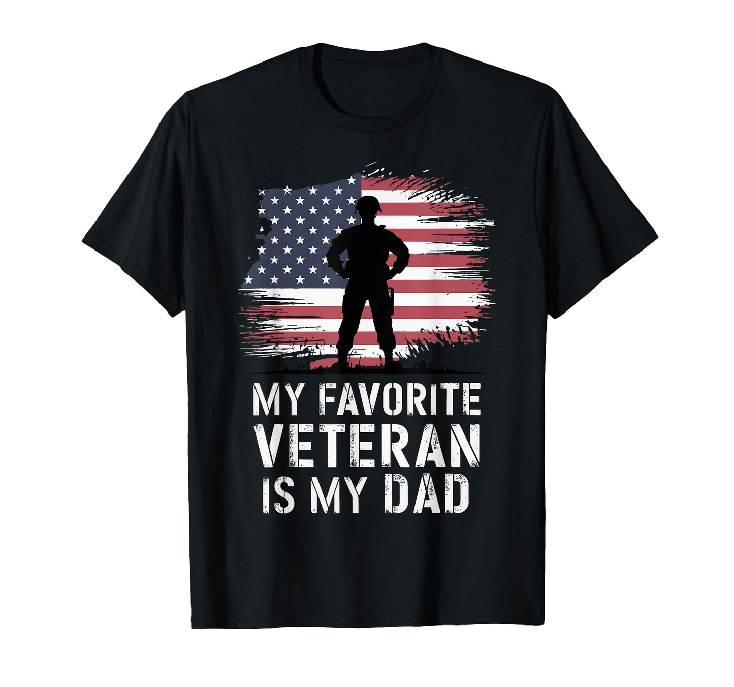 Usa Dad Veteran Father Military Sweatshirt - Trendy Graphic for Adults - T-Shirt, Sweatshirt, Hoodie