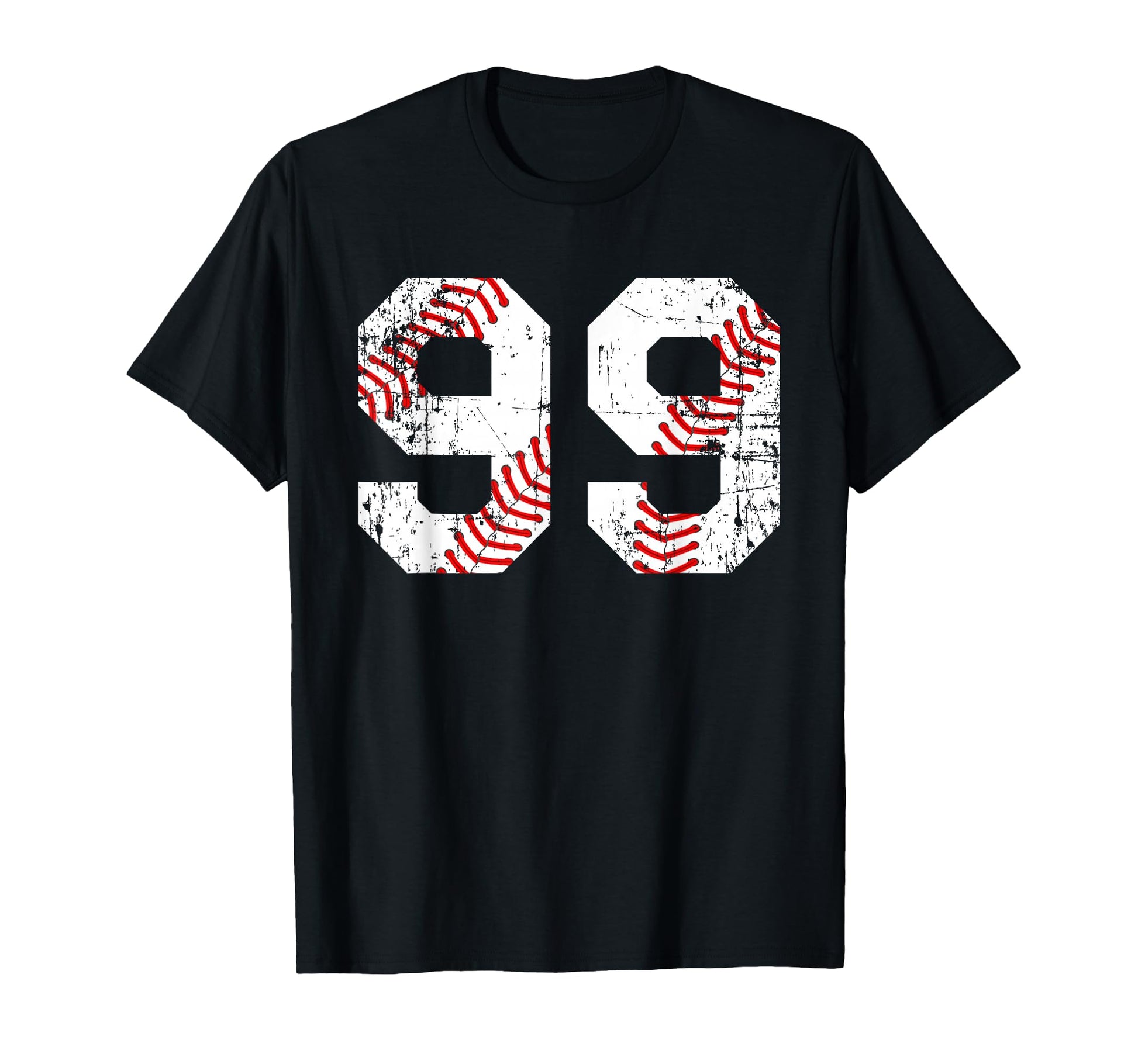 Baseball 99 Jersey Number T-Shirt - Novelty Apparel Men Women - T-Shirt, Sweatshirt, Hoodie