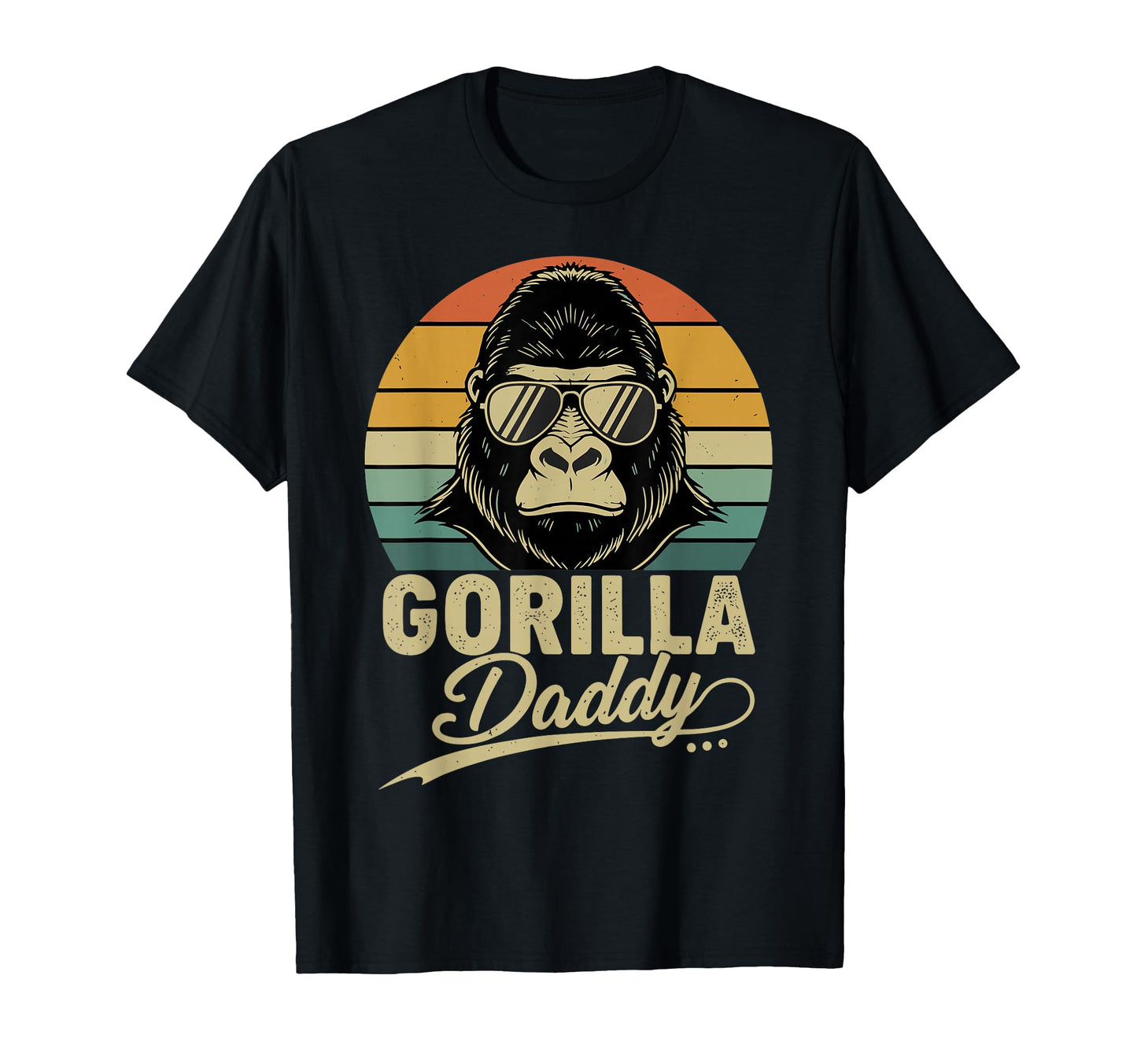 Gorilla Daddy Gorilla Lover T-Shirt - Trendy Graphic Unisex - T-Shirt, Sweatshirt, Hoodie