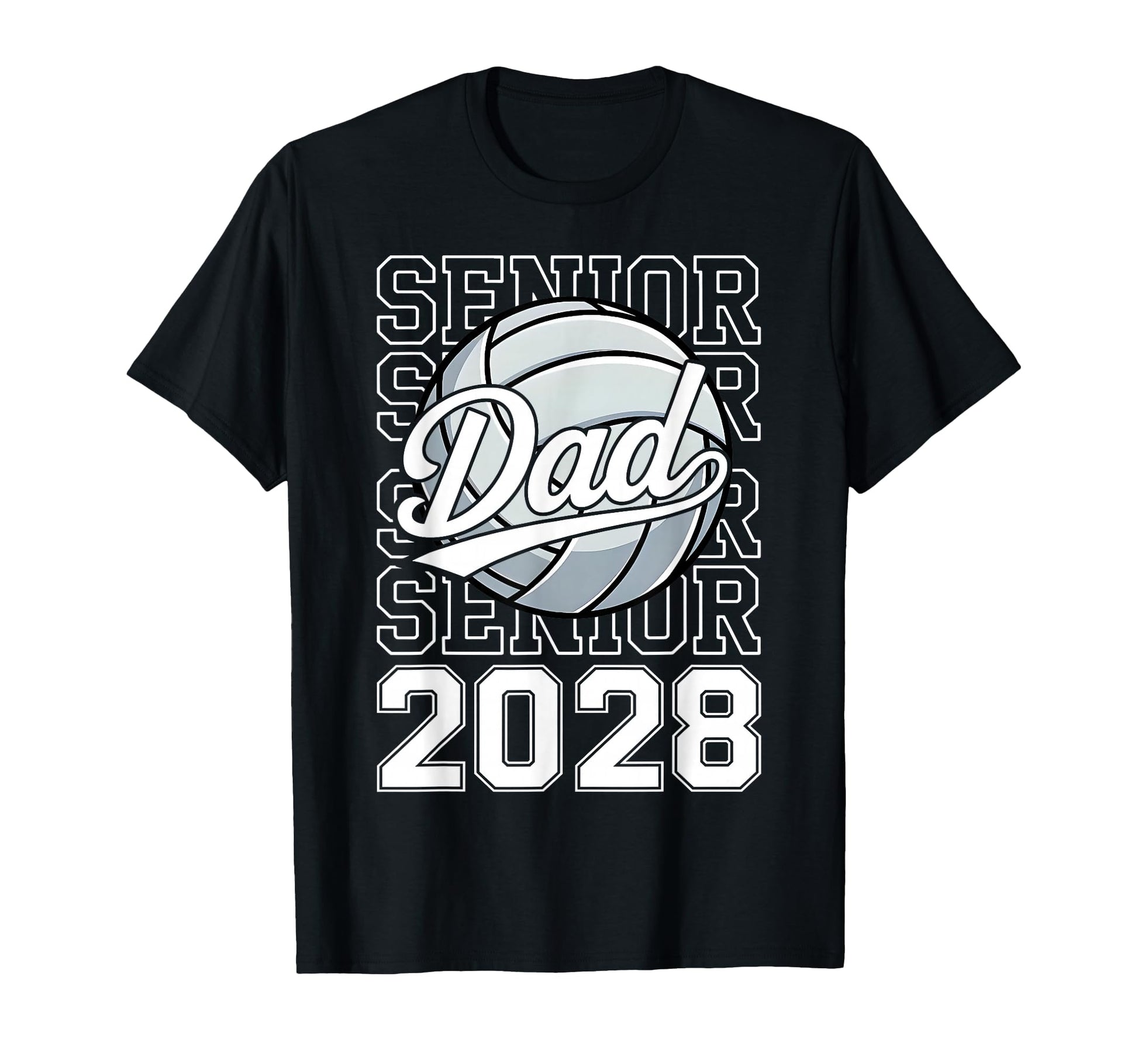 Proud Dad 2028 Senior Graduate T-Shirt - Fun Novelty Design Unisex - T-Shirt, Sweatshirt, Hoodie