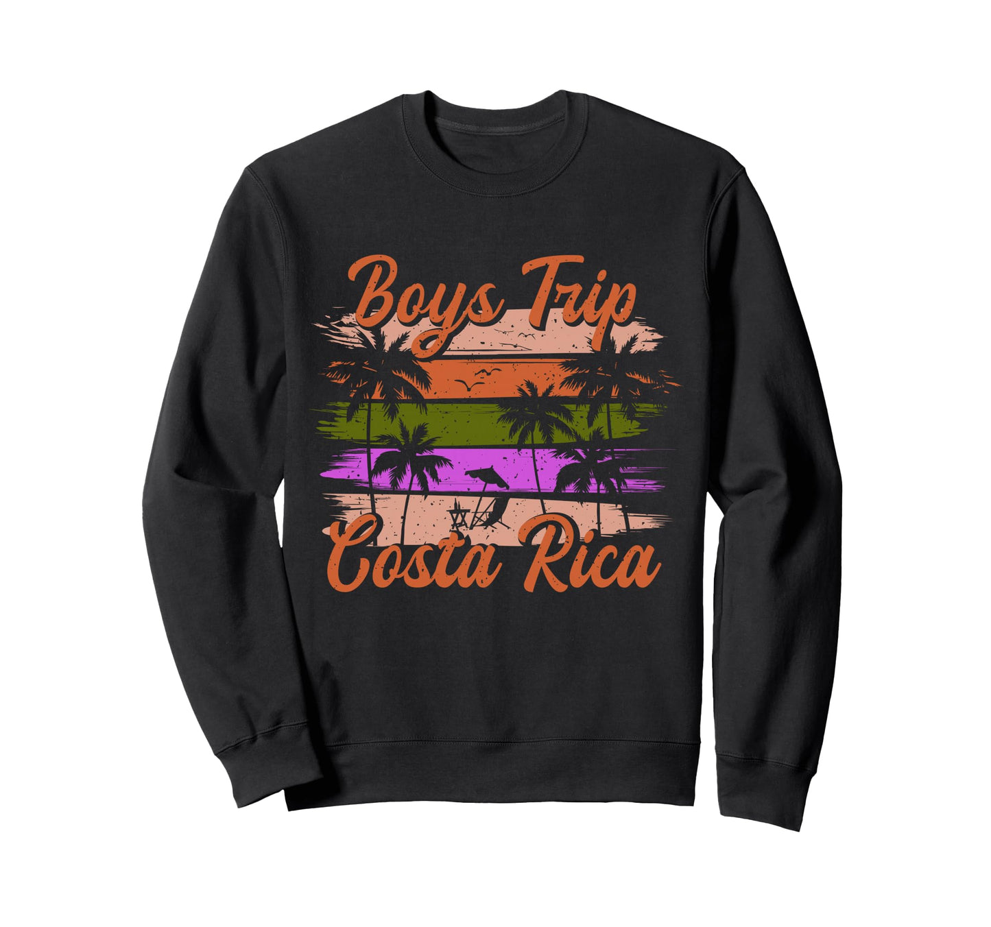 Costa Rica Guys Trip Funny Sweatshirt - Streetwear Style for Adults - T-Shirt, Sweatshirt, Hoodie