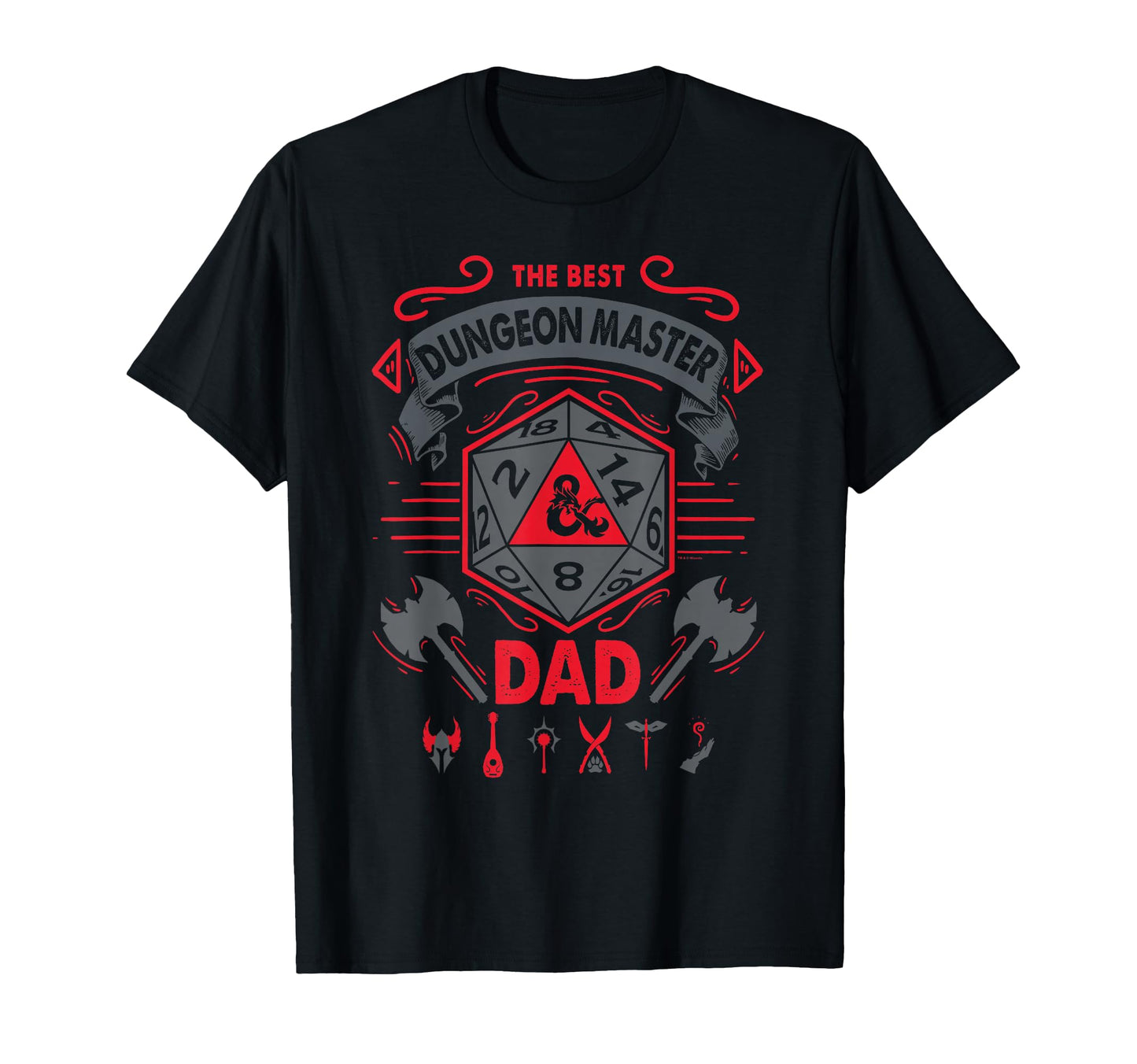 Dungeons Dragons Best Dungeon Master T-Shirt - Custom Art Print Men Women - T-Shirt, Sweatshirt, Hoodie
