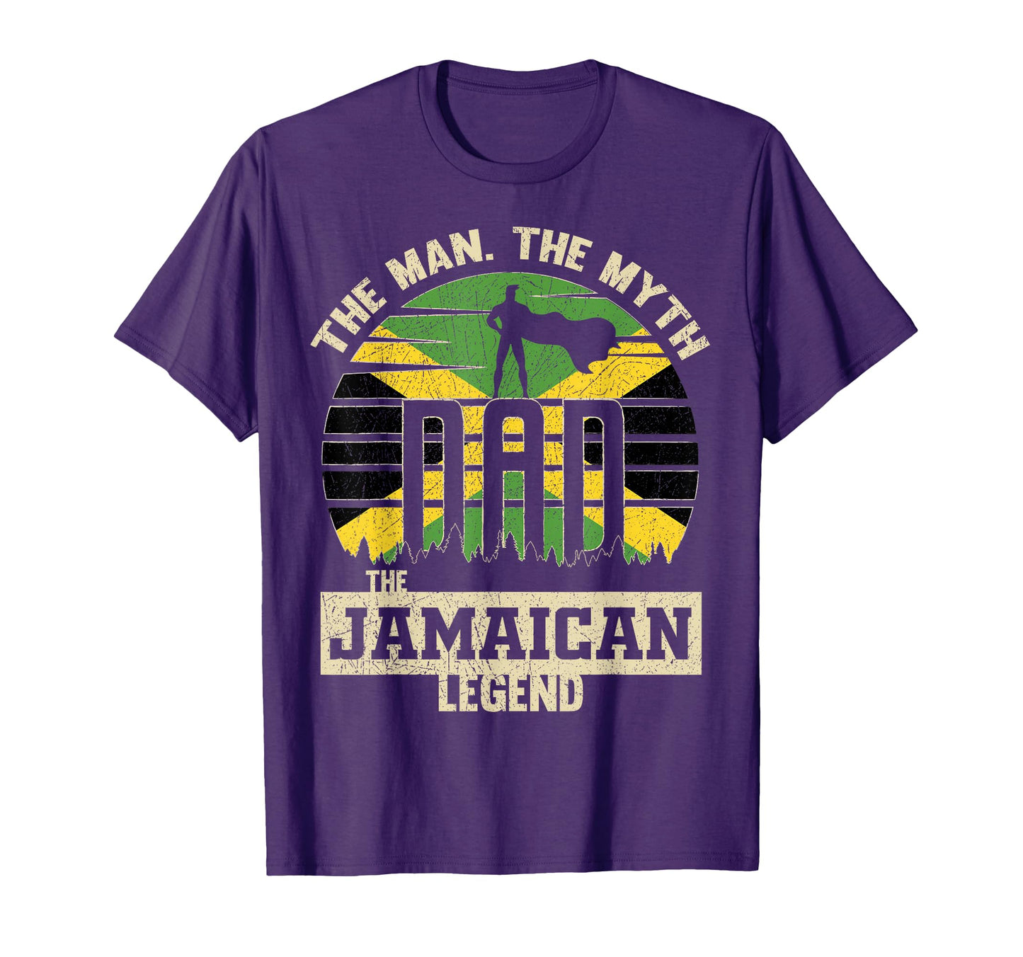 Myth Jamaican Legend Dad T-Shirt - Fun Novelty Design for Adults - T-Shirt, Sweatshirt, Hoodie
