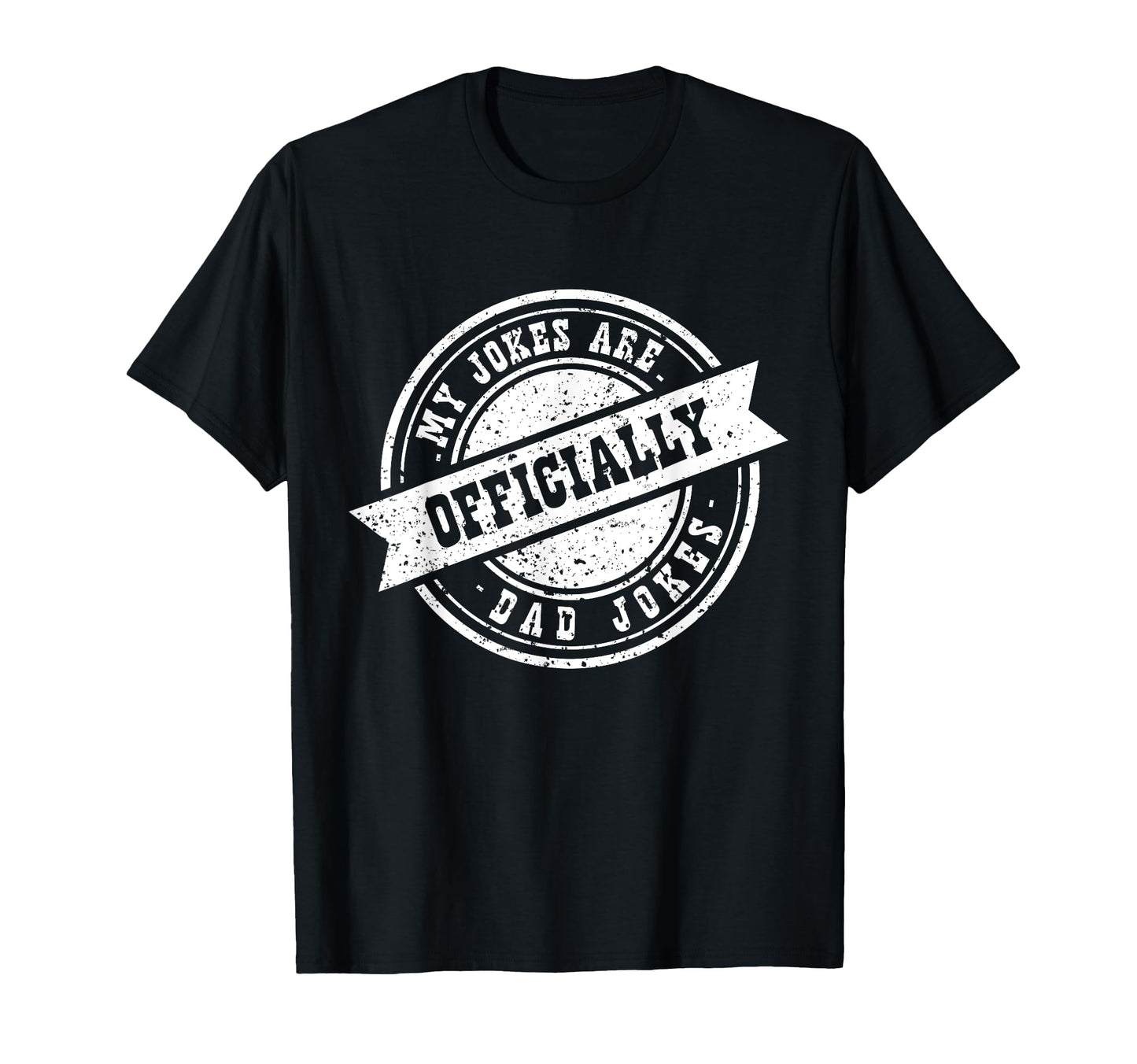 Funny New Dad My Jokes Are Officially T-Shirt - Aesthetic Graphic Unisex - T-Shirt, Sweatshirt, Hoodie