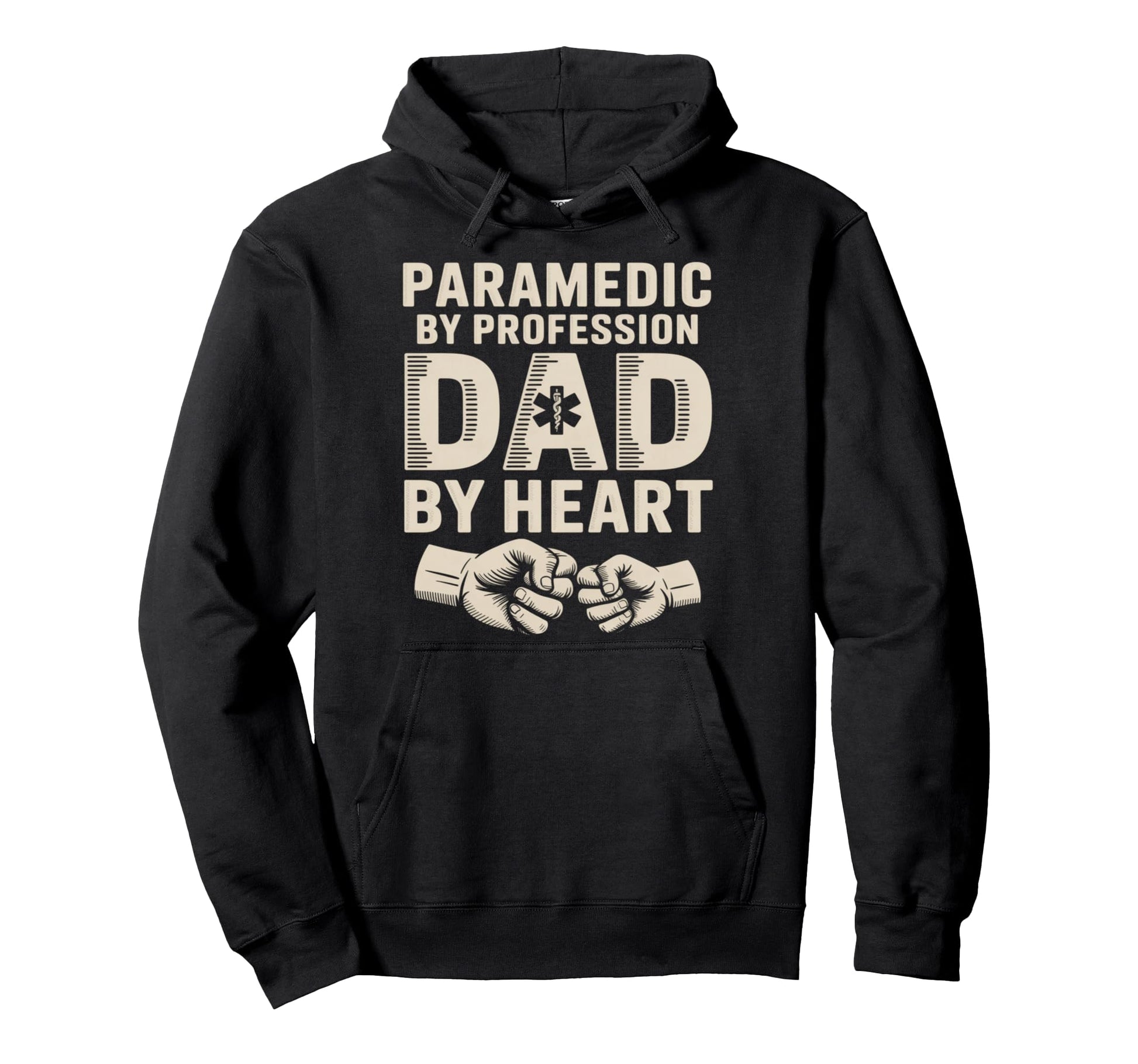Paramedic Profession Dad Heart Father Hoodie - Trendy Graphic Men Women - T-Shirt, Sweatshirt, Hoodie
