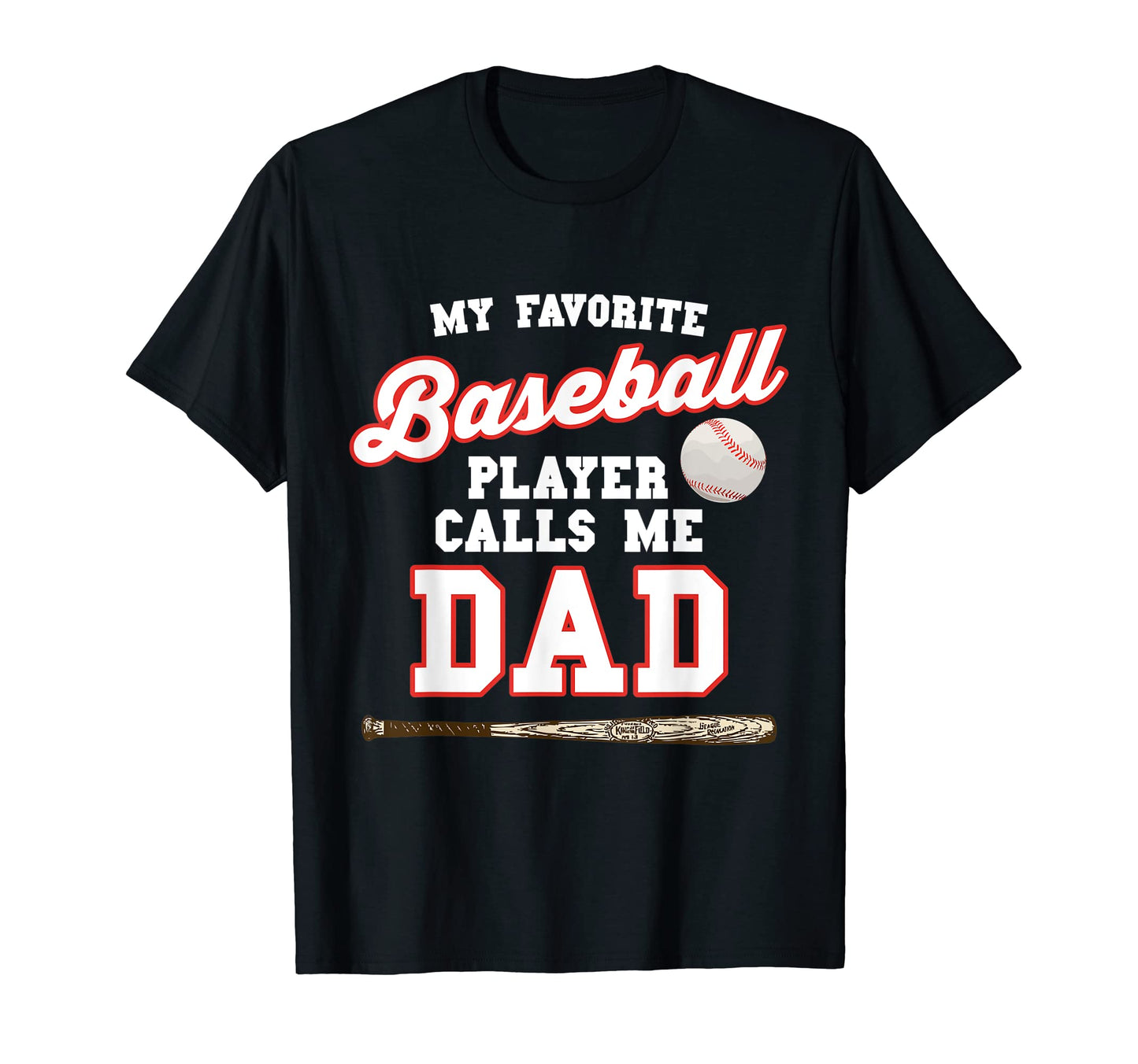 My Favorite Baseball Player Calls Me T-Shirt - Graphic Print for Adults - T-Shirt, Sweatshirt, Hoodie