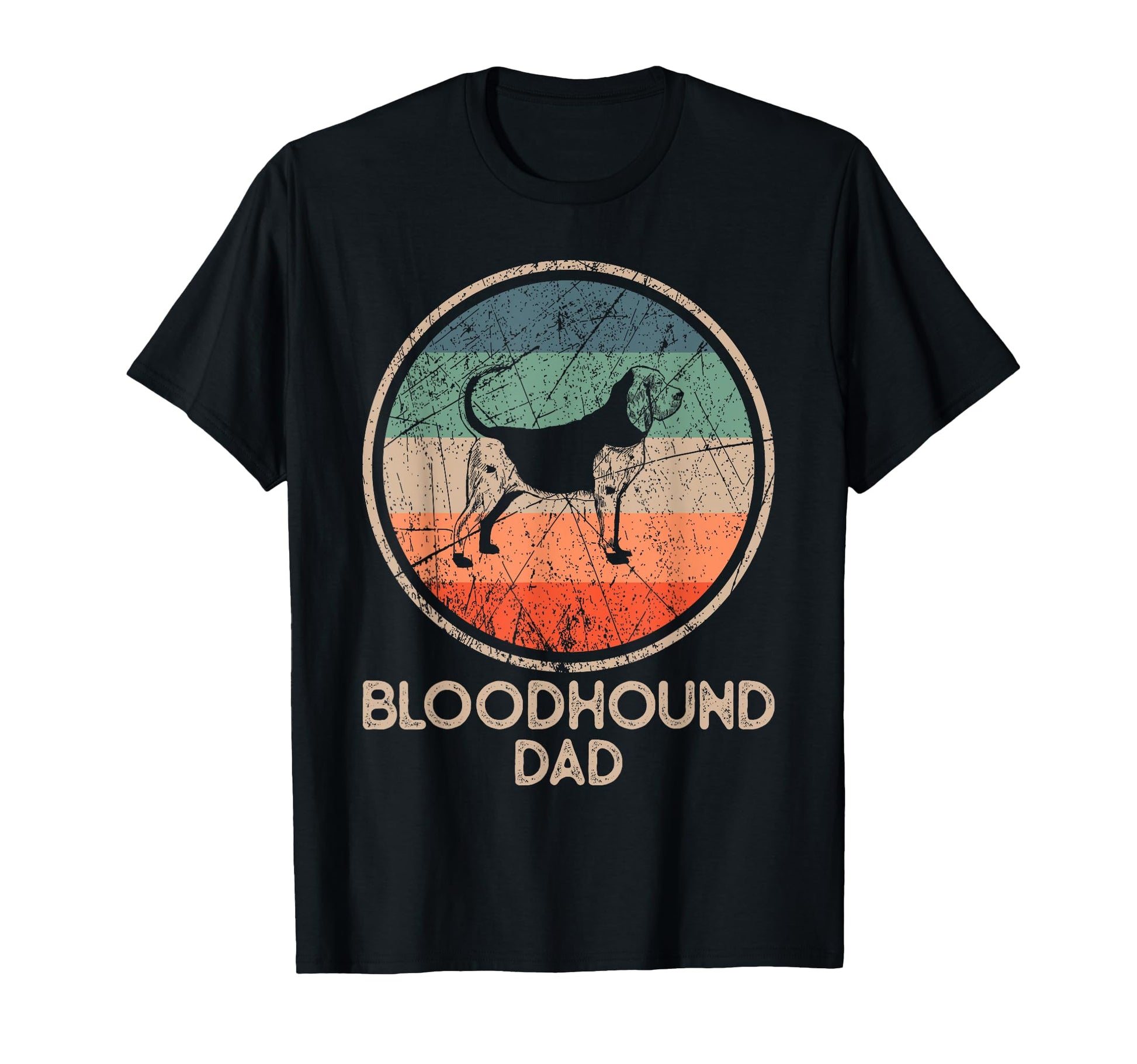 Bloodhound Dog Bloodhound Dad T-Shirt - Graphic Print for Adults - T-Shirt, Sweatshirt, Hoodie