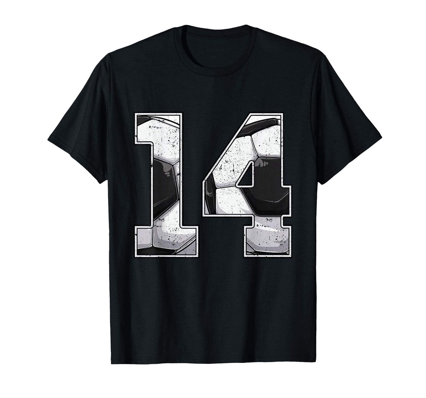Soccer 14Th Birthday Fourteen 14 Years T-Shirt - Unique Graphic for Adults - T-Shirt, Sweatshirt, Hoodie