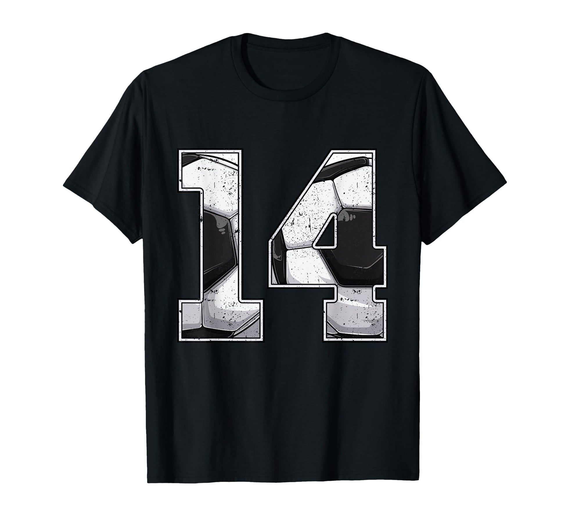 Soccer 14Th Birthday Fourteen 14 Years T-Shirt - Unique Graphic for Adults - T-Shirt, Sweatshirt, Hoodie