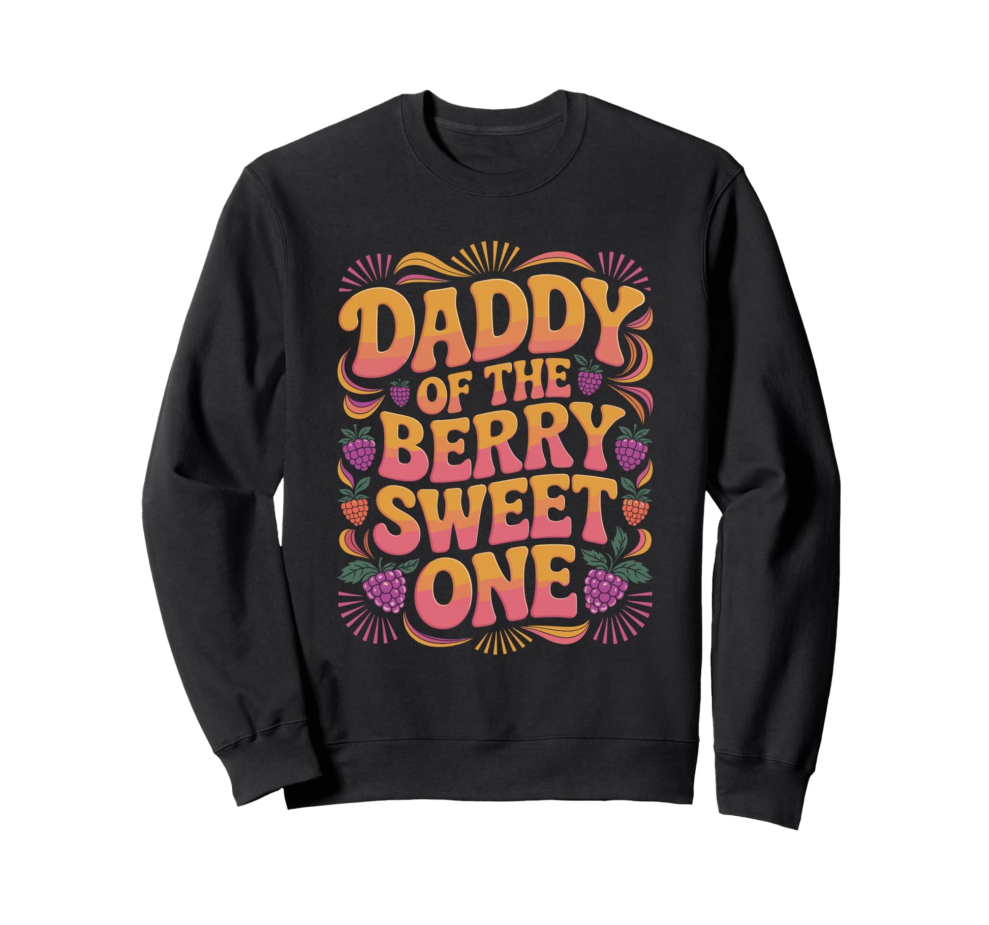 Berry Sweet One Strawberry Sweatshirt - Custom Art Print Men Women - T-Shirt, Sweatshirt, Hoodie