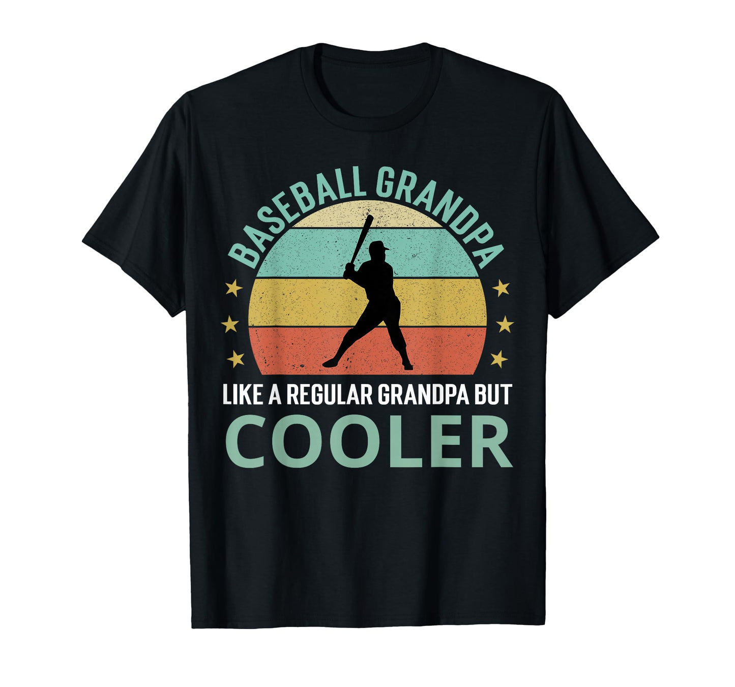 Baseball Grandpa Like Regular Grandpa But T-Shirt - Trendy Graphic Unisex - T-Shirt, Sweatshirt, Hoodie
