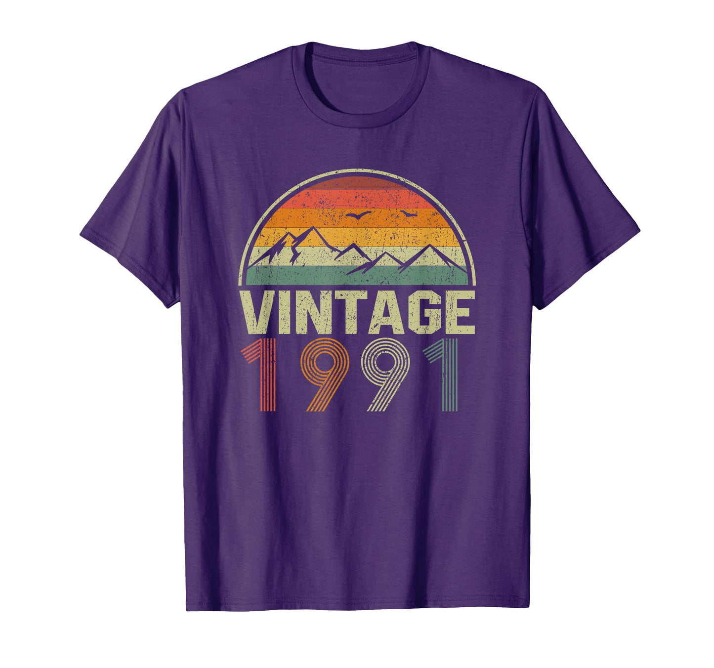 34Th Birthday Gift 1991 T-Shirt - Custom Art Print Men Women - T-Shirt, Sweatshirt, Hoodie