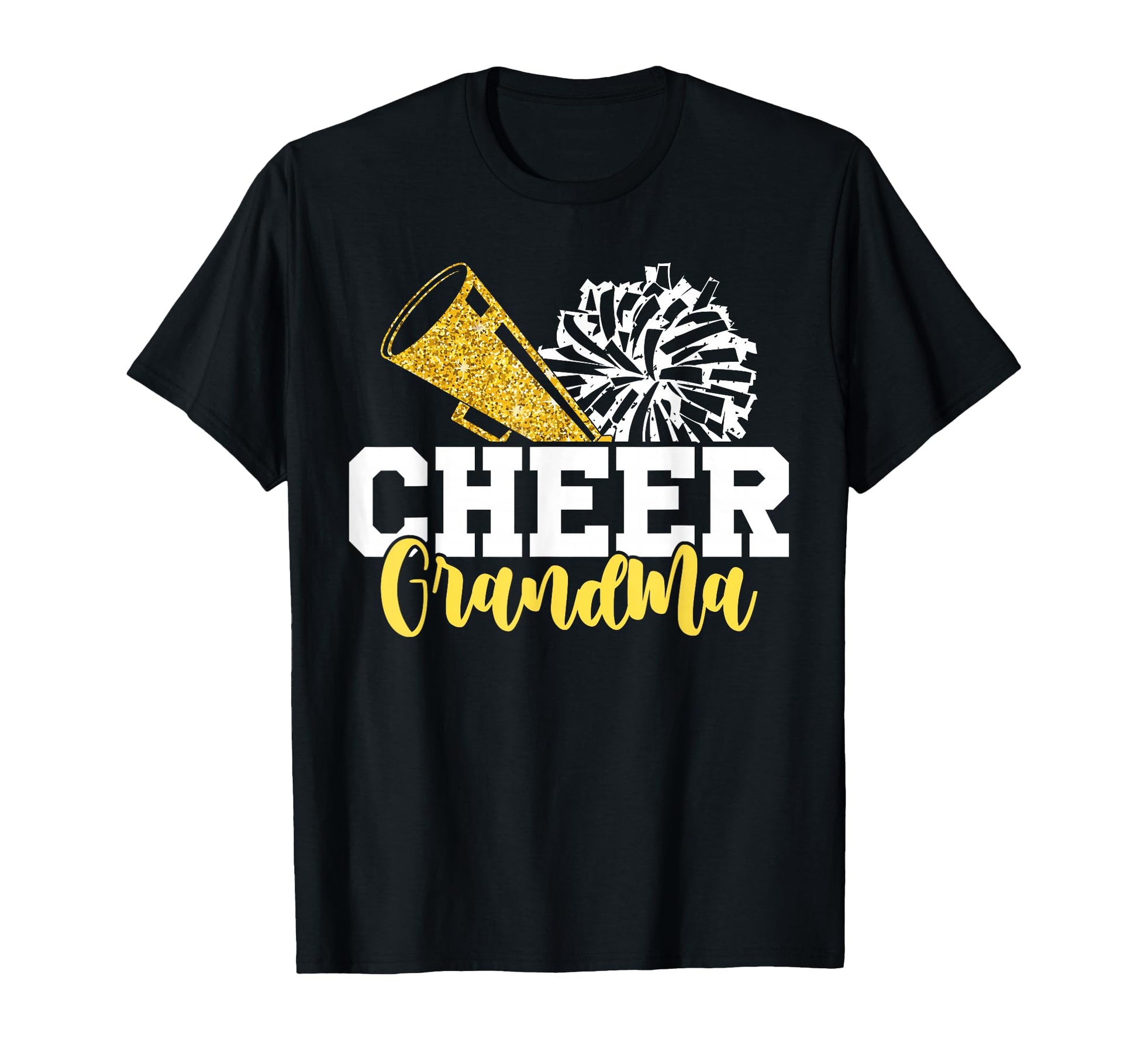 Cheer Grandma Hearts Cheerleading T-Shirt - Graphic Print Unisex - T-Shirt, Sweatshirt, Hoodie
