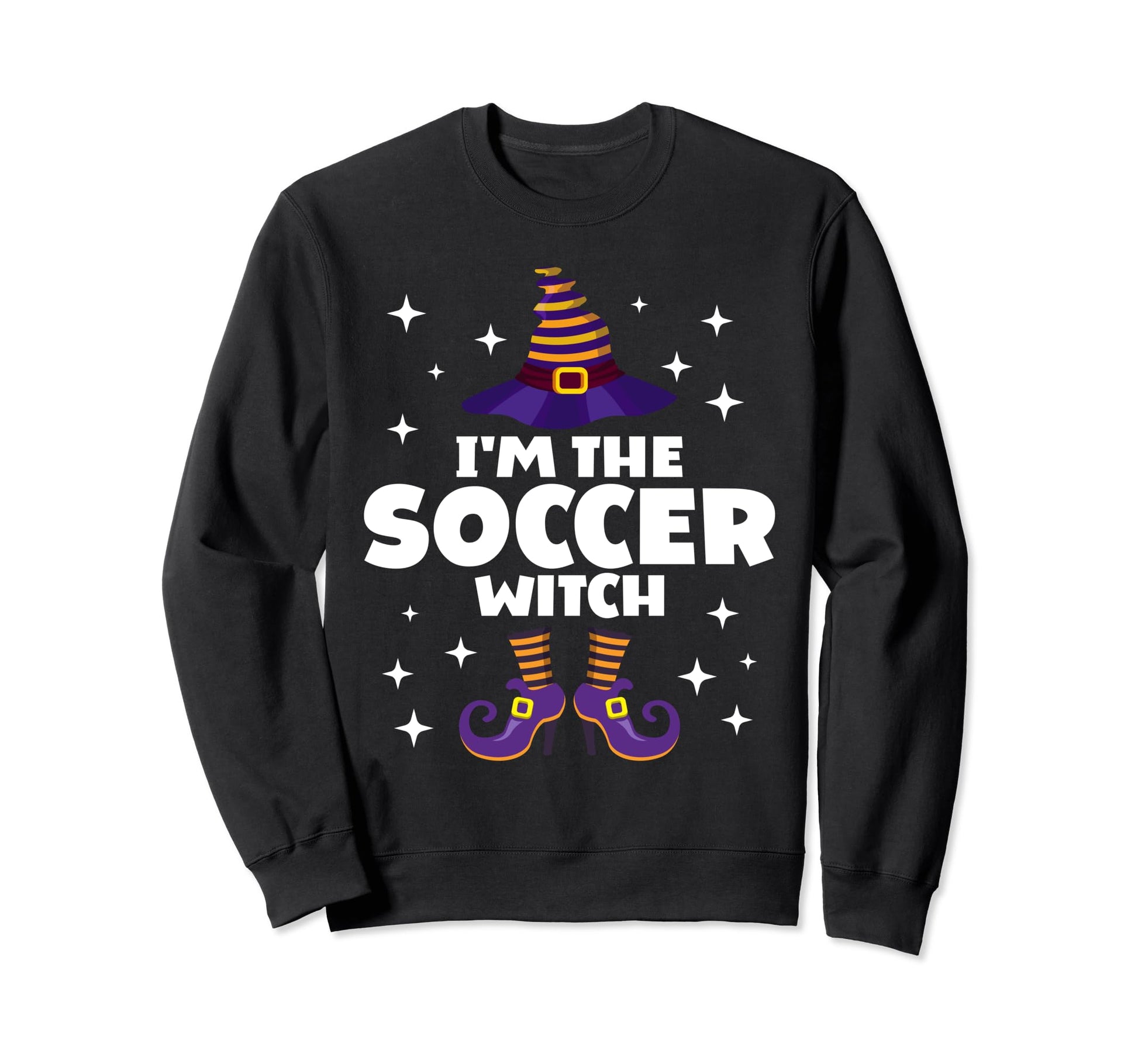 Funny Soccer Witch Family Matching Sweatshirt - Streetwear Style Men Women - T-Shirt, Sweatshirt, Hoodie