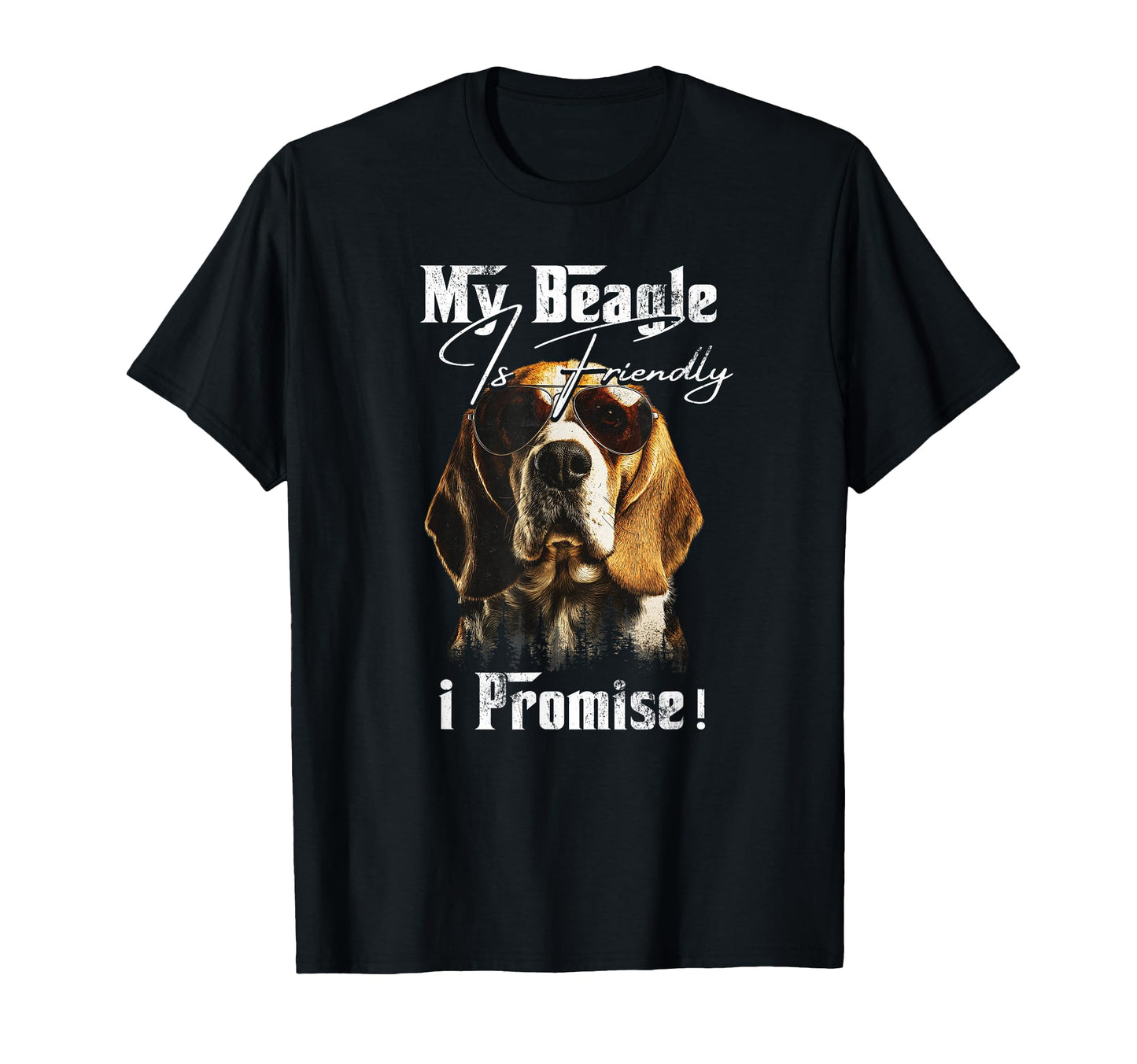 Beagle Dad Funny Fathers Day Dog Lover T-Shirt - Graphic Print Men Women - T-Shirt, Sweatshirt, Hoodie