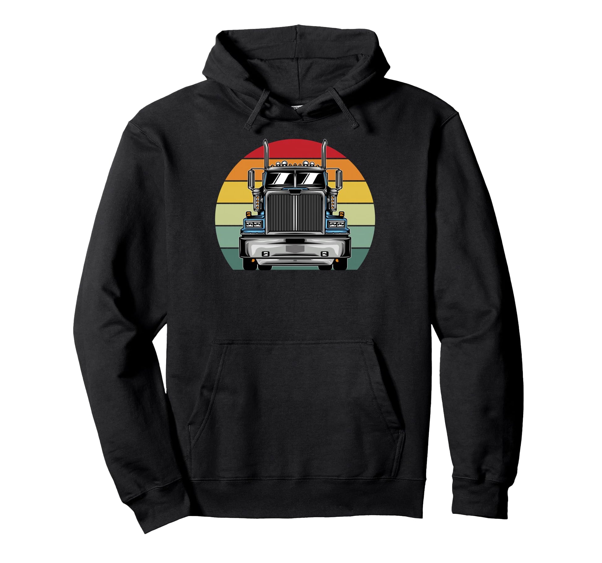 Cdl Trucker Dad Semi Truck Driver Cdl Hoodie - Custom Art Print for Adults - T-Shirt, Sweatshirt, Hoodie