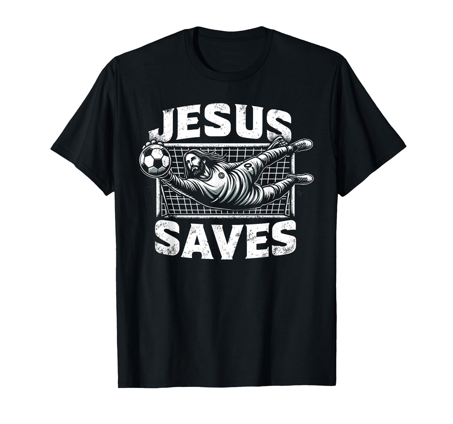 C J S Religious Christian Soccer Sweatshirt - Minimalist Print for Adults - T-Shirt, Sweatshirt, Hoodie