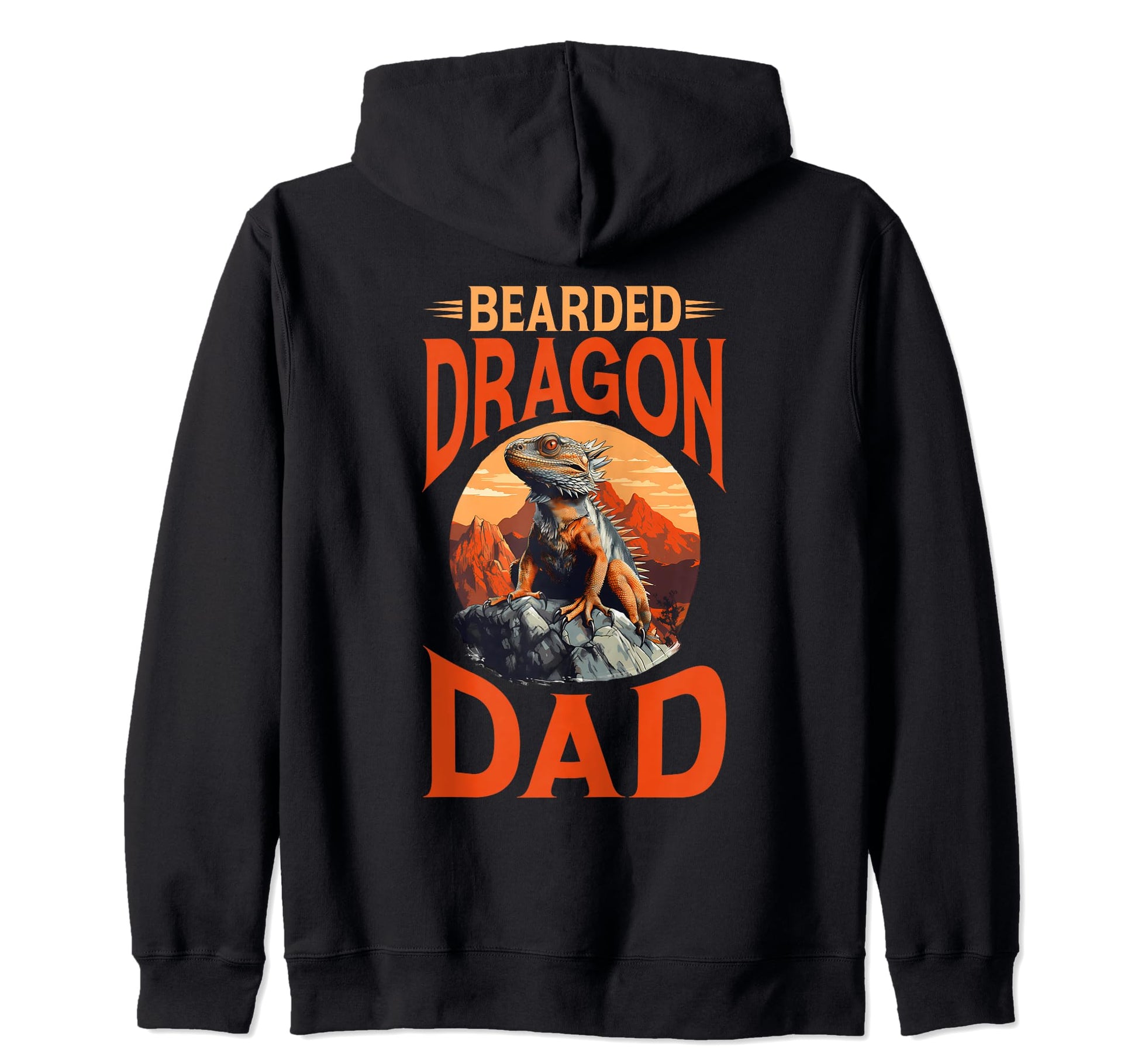 Bearded Dragon Pogona Reptile Beardie Lizard T-Shirt - Graphic Print Unisex - T-Shirt, Sweatshirt, Hoodie