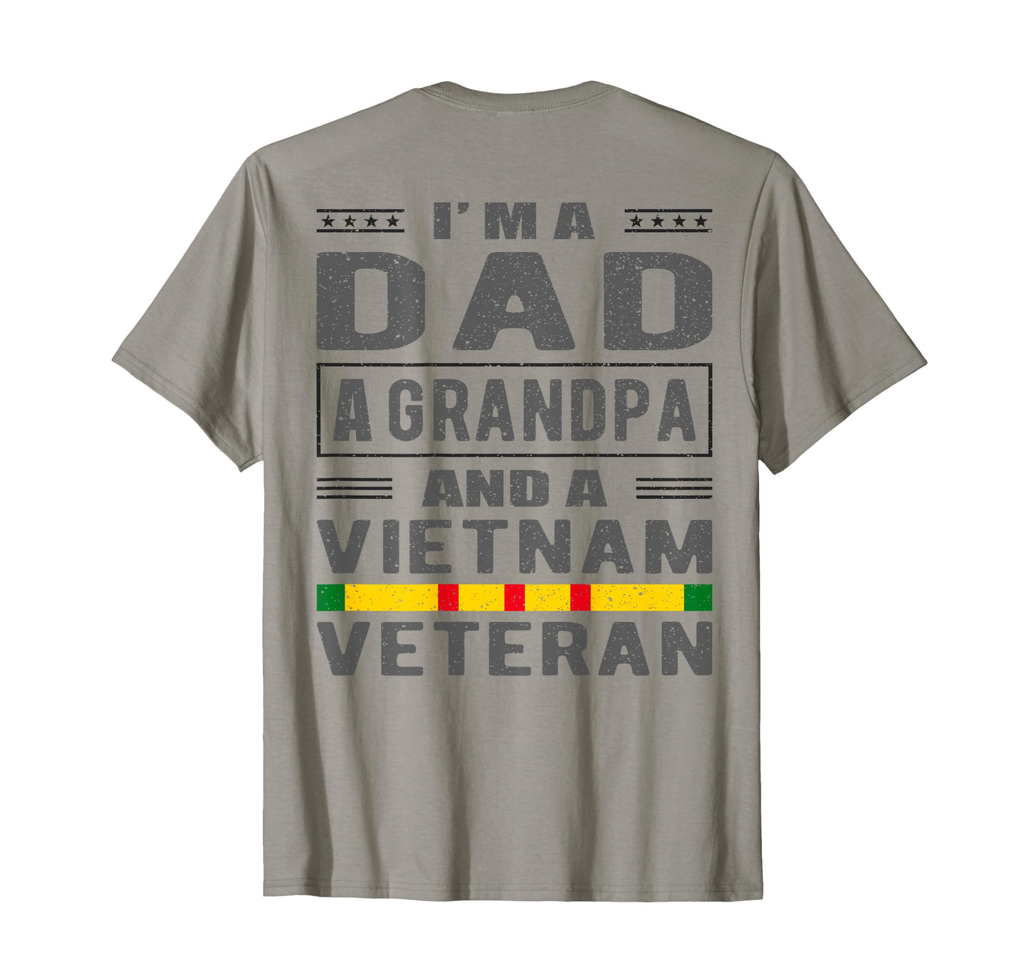 Dad Grandpa Vietnam Veteran Military T-Shirt - Unique Graphic Men Women - T-Shirt, Sweatshirt, Hoodie