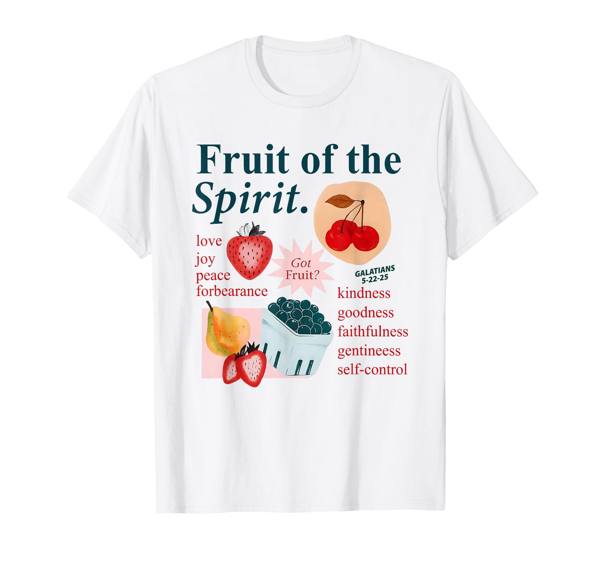 Fruit Spirit T-Shirt - Fun Novelty Design Men Women - T-Shirt, Sweatshirt, Hoodie