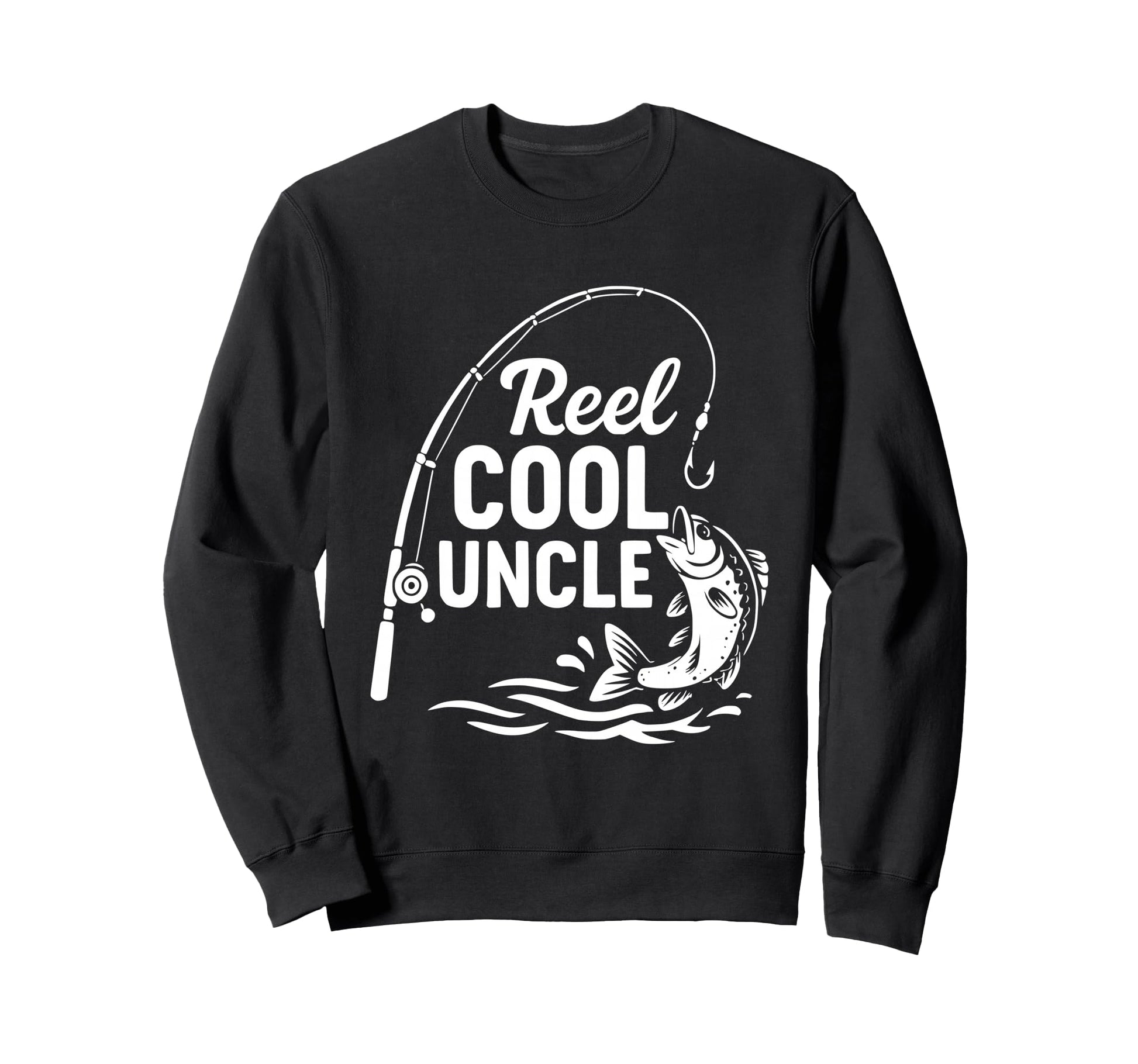 Reel Uncle Sweatshirt - Casual Everyday Wear Men Women - T-Shirt, Sweatshirt, Hoodie