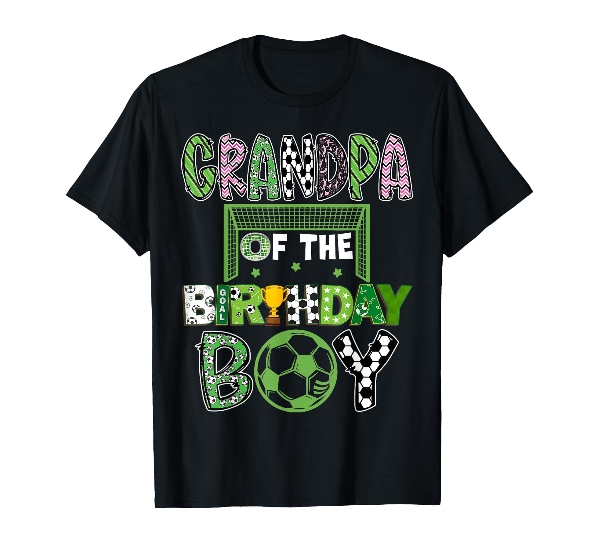 Grandpa Birthday Soccer Player T-Shirt - Streetwear Style Men Women - T-Shirt, Sweatshirt, Hoodie