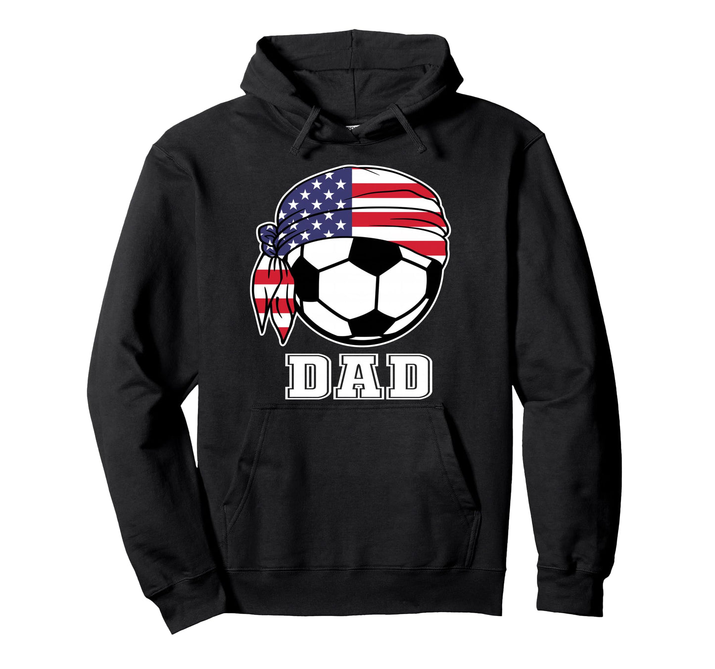 Soccer Dad Pops Father Soccer Player Hoodie - Fun Novelty Design Unisex - T-Shirt, Sweatshirt, Hoodie