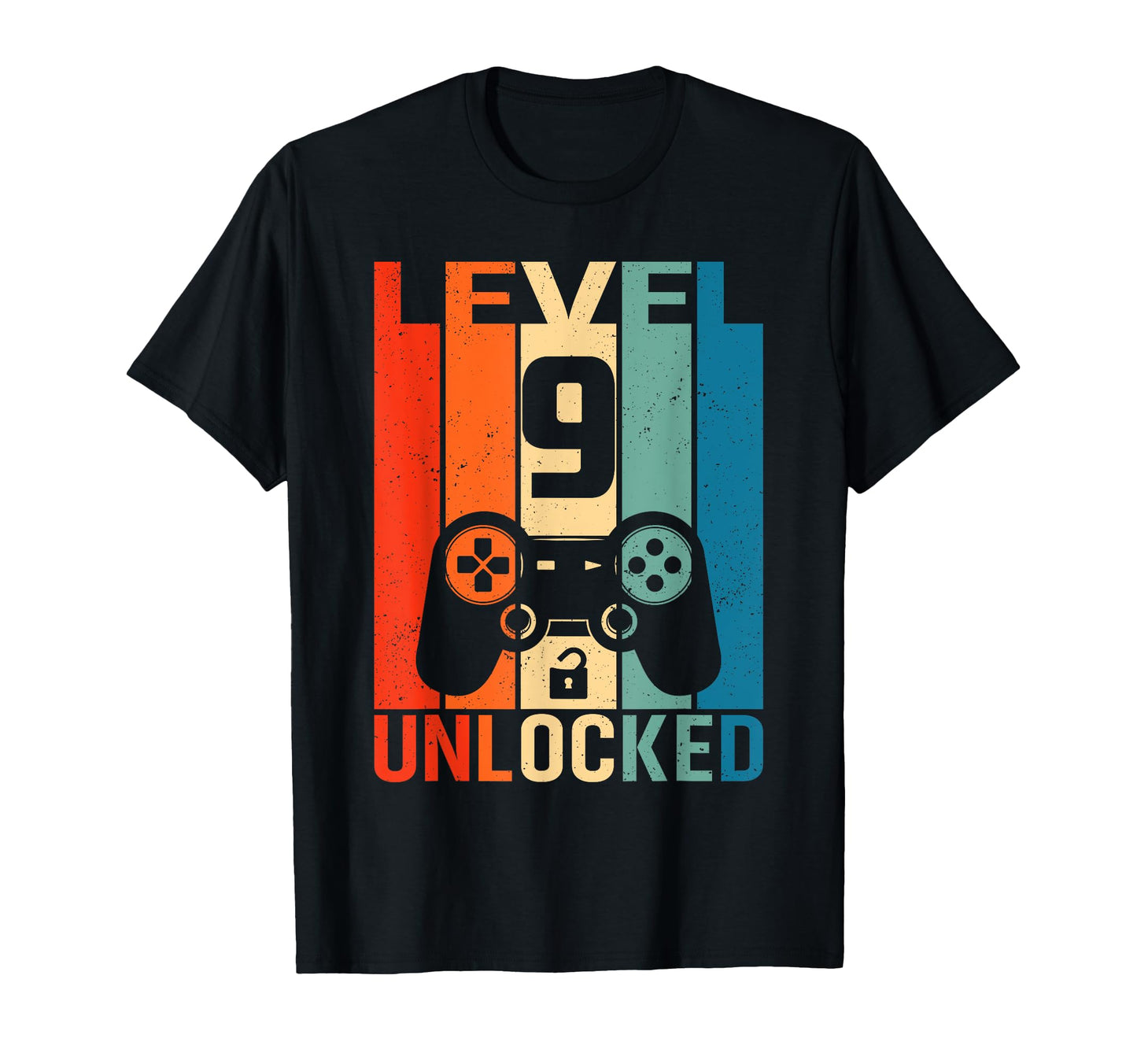 Level 9 Unlocked Video Gamer 9Th T-Shirt - Unique Graphic for Adults - T-Shirt, Sweatshirt, Hoodie