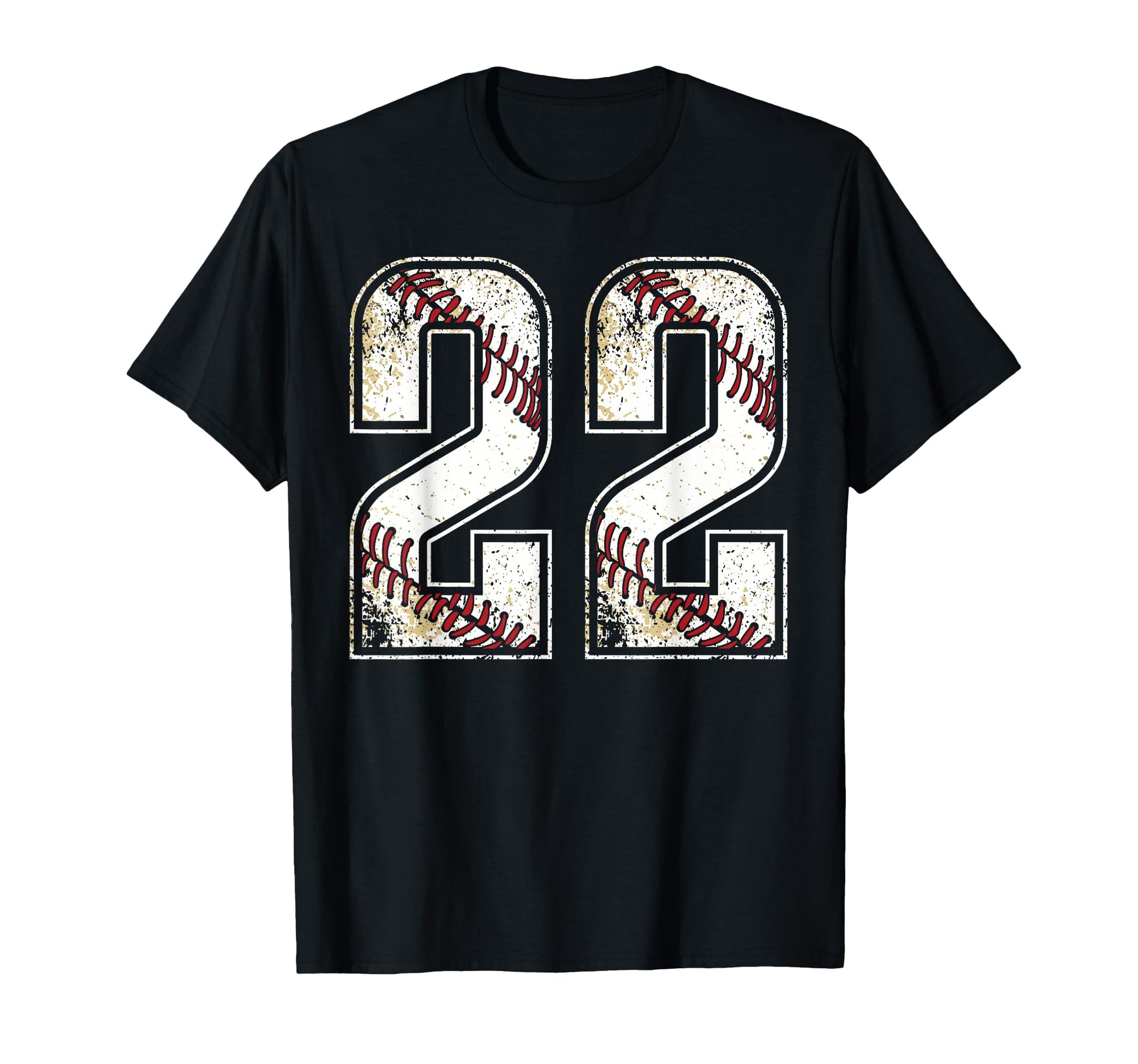 22 Baseball Jersey Number 22 Birthday T-Shirt - Aesthetic Graphic Unisex - T-Shirt, Sweatshirt, Hoodie