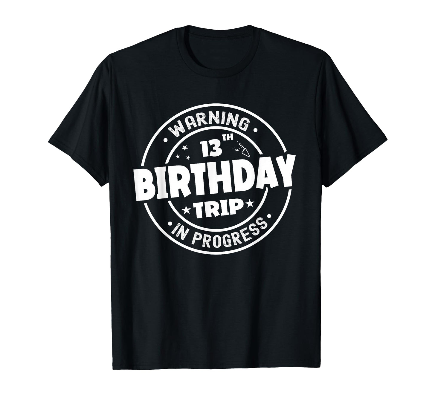 Funny 13 Years Old Warning 13Th T-Shirt - Trendy Graphic for Adults - T-Shirt, Sweatshirt, Hoodie