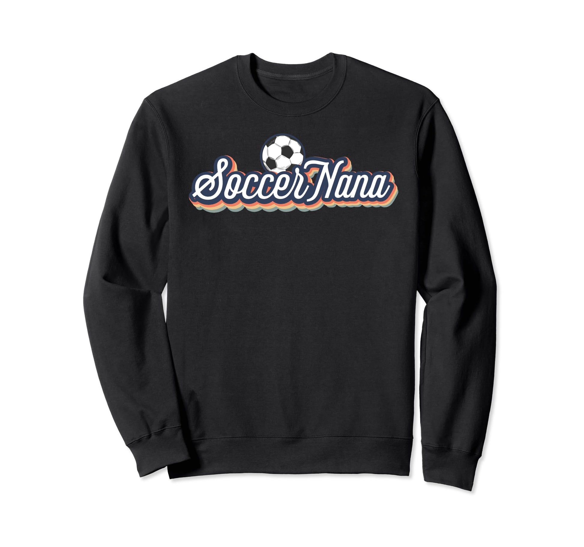 Soccer Nana Proud Grandma Nana Sweatshirt - Custom Art Print for Adults - T-Shirt, Sweatshirt, Hoodie