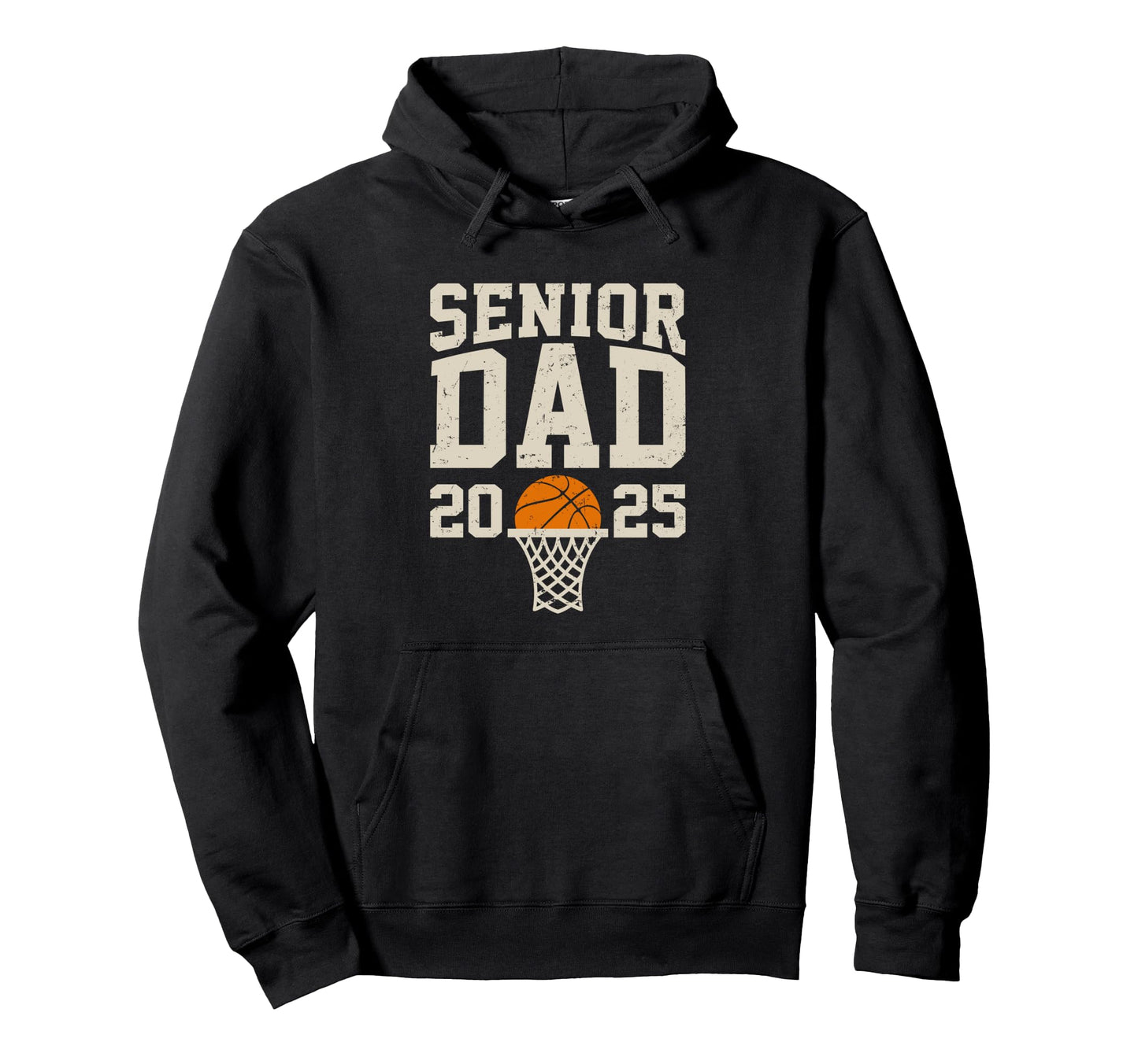 Proud Dad 2025 Senior Graduate Basketball Hoodie - Graphic Print for Adults - T-Shirt, Sweatshirt, Hoodie