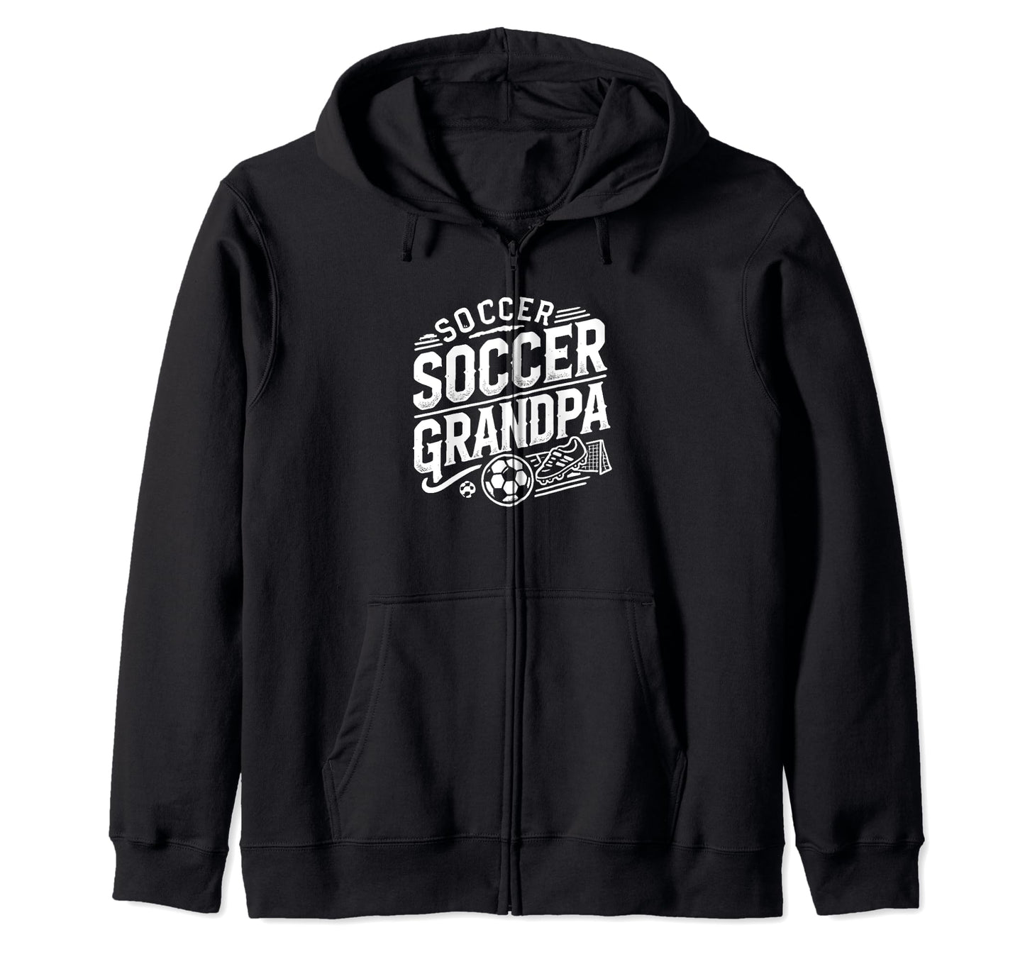 Funny Soccer Grandpa Designs Sweatshirt - Custom Art Print Men Women - T-Shirt, Sweatshirt, Hoodie