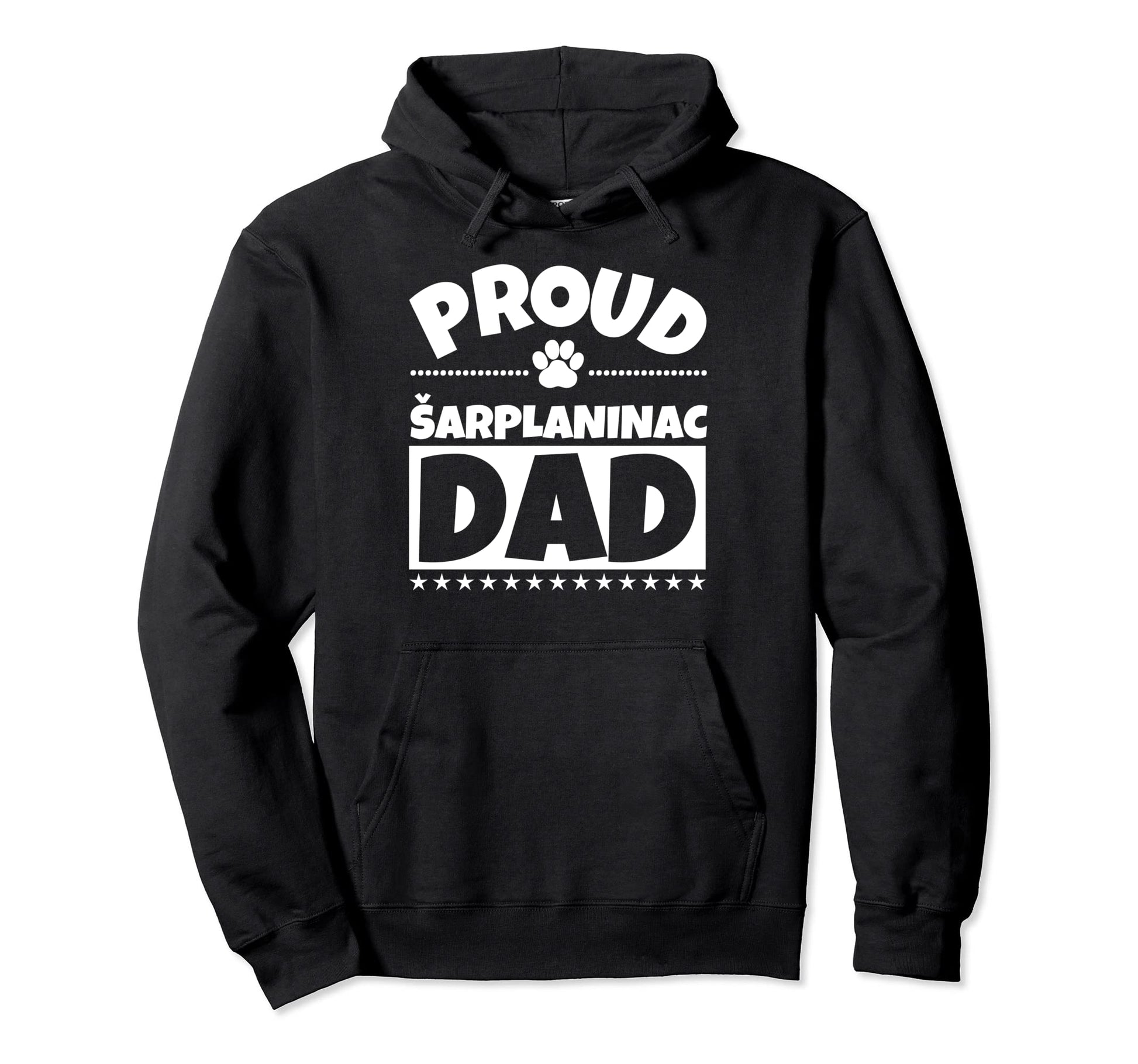 Arplaninac Dog Dad Proud Funny Hoodie - Minimalist Print Unisex - T-Shirt, Sweatshirt, Hoodie