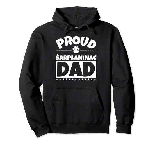 Arplaninac Dog Dad Proud Funny Hoodie - Minimalist Print Unisex - T-Shirt, Sweatshirt, Hoodie