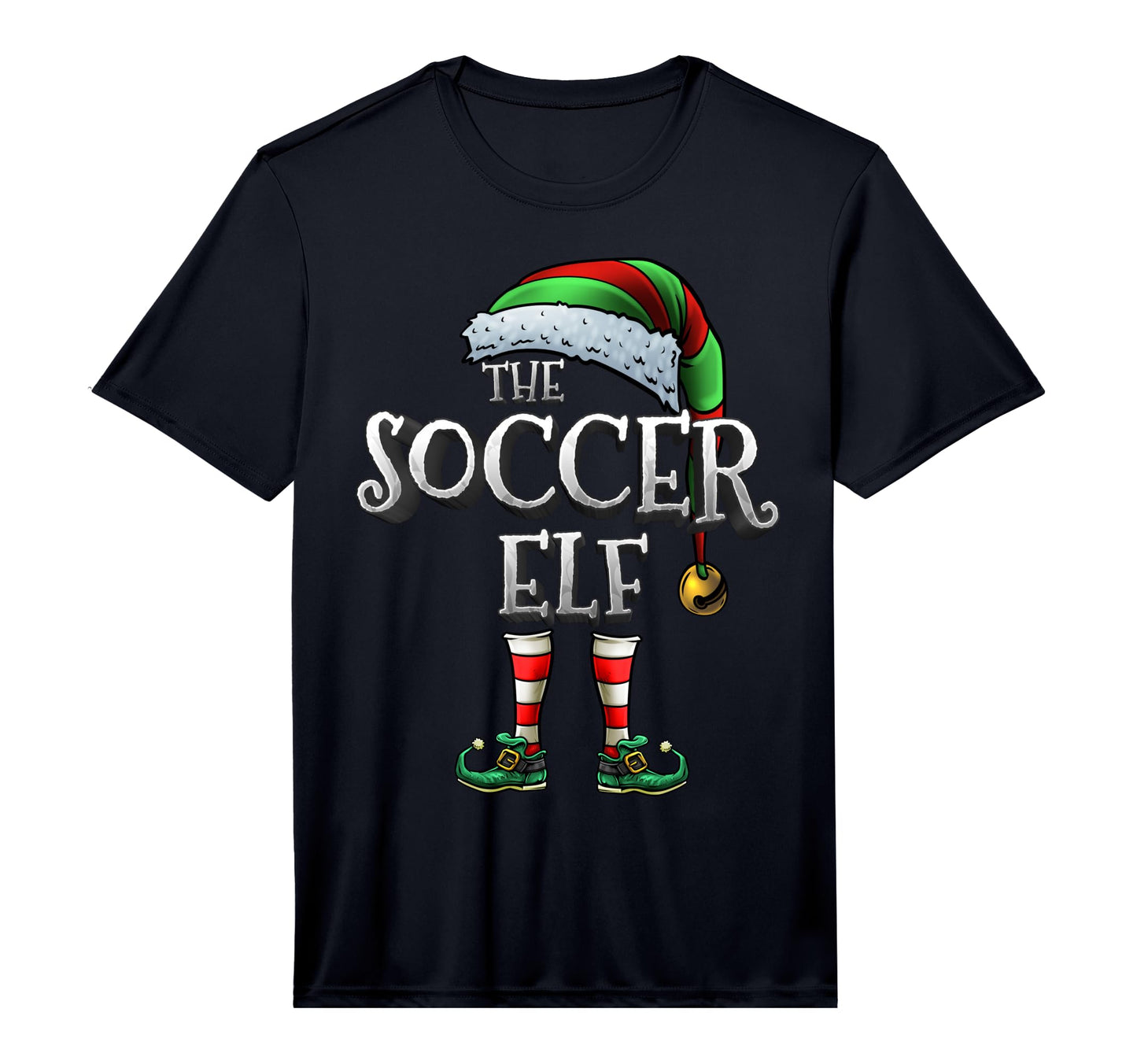 Soccer Elf Matching Family Soccer Elf T-Shirt - Fun Novelty Design Unisex - T-Shirt, Sweatshirt, Hoodie