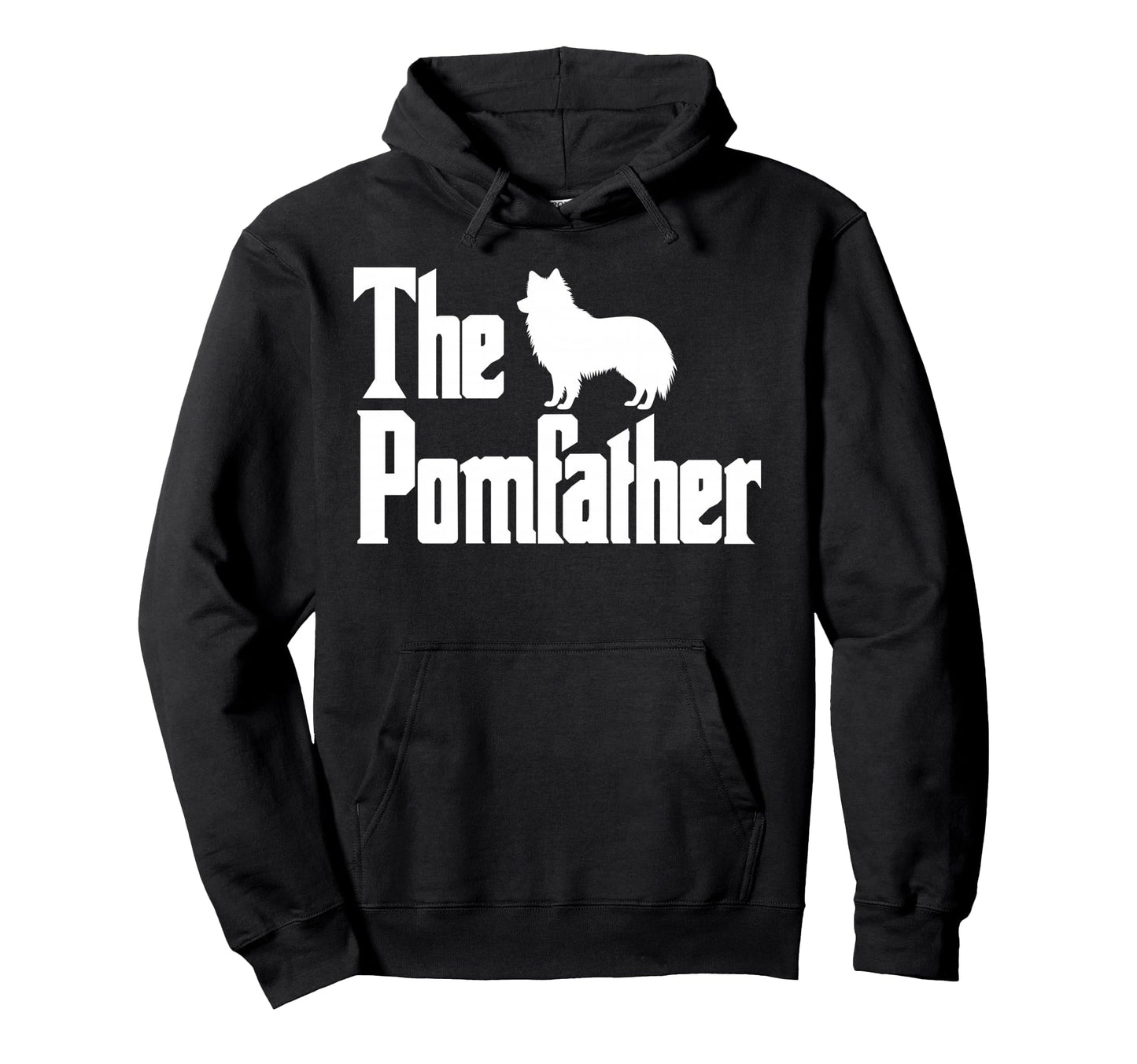 Pomfather Funny Pomeranian Dog Dad Gifts Hoodie - Streetwear Style Unisex - T-Shirt, Sweatshirt, Hoodie