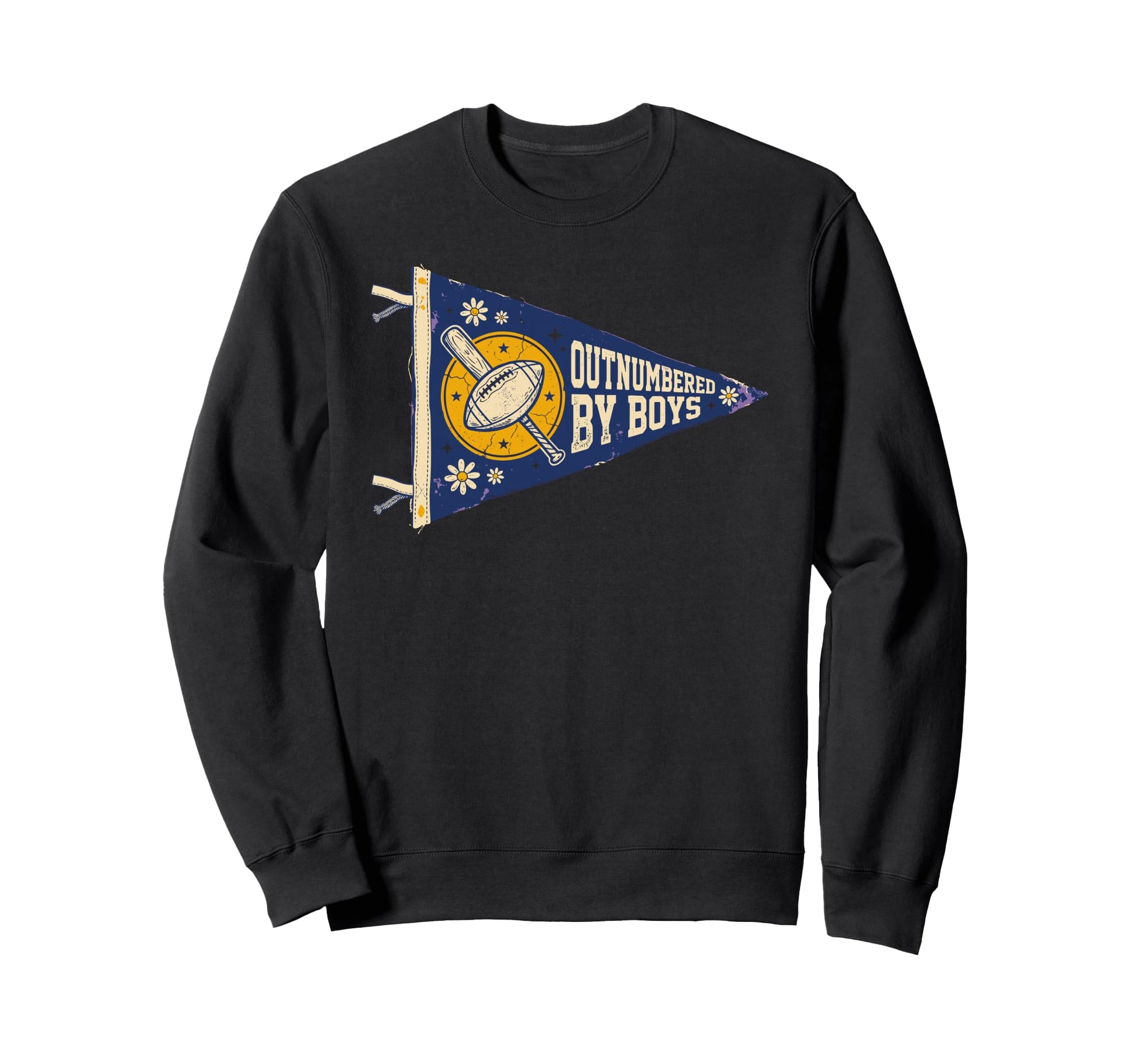 Outnumbered Chaos Parenting Sports Sweatshirt - Streetwear Style Men Women - T-Shirt, Sweatshirt, Hoodie
