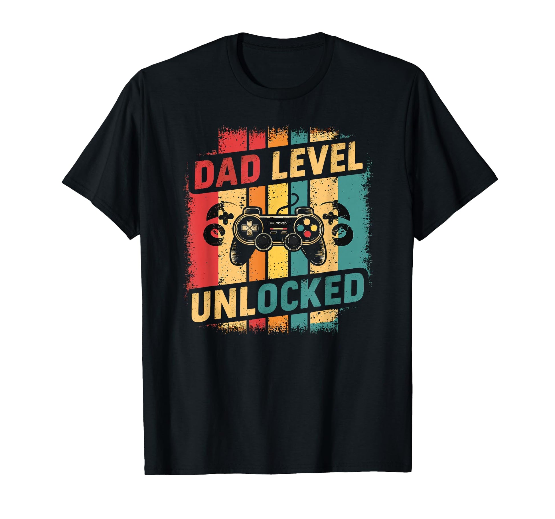 Dad Gamer Gaming First Time Dad Father T-Shirt - Graphic Print Unisex - T-Shirt, Sweatshirt, Hoodie
