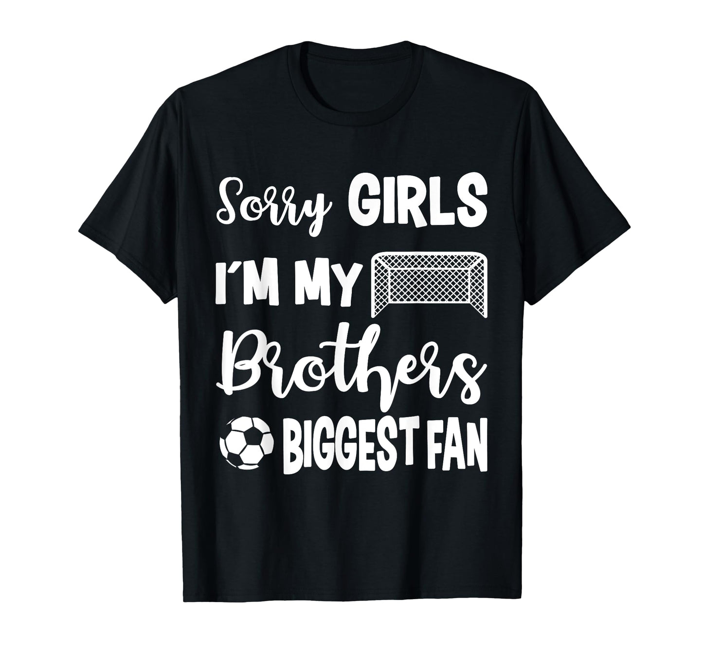 Soccer Sister Biggest Fan Little T-Shirt - Streetwear Style for Adults - T-Shirt, Sweatshirt, Hoodie