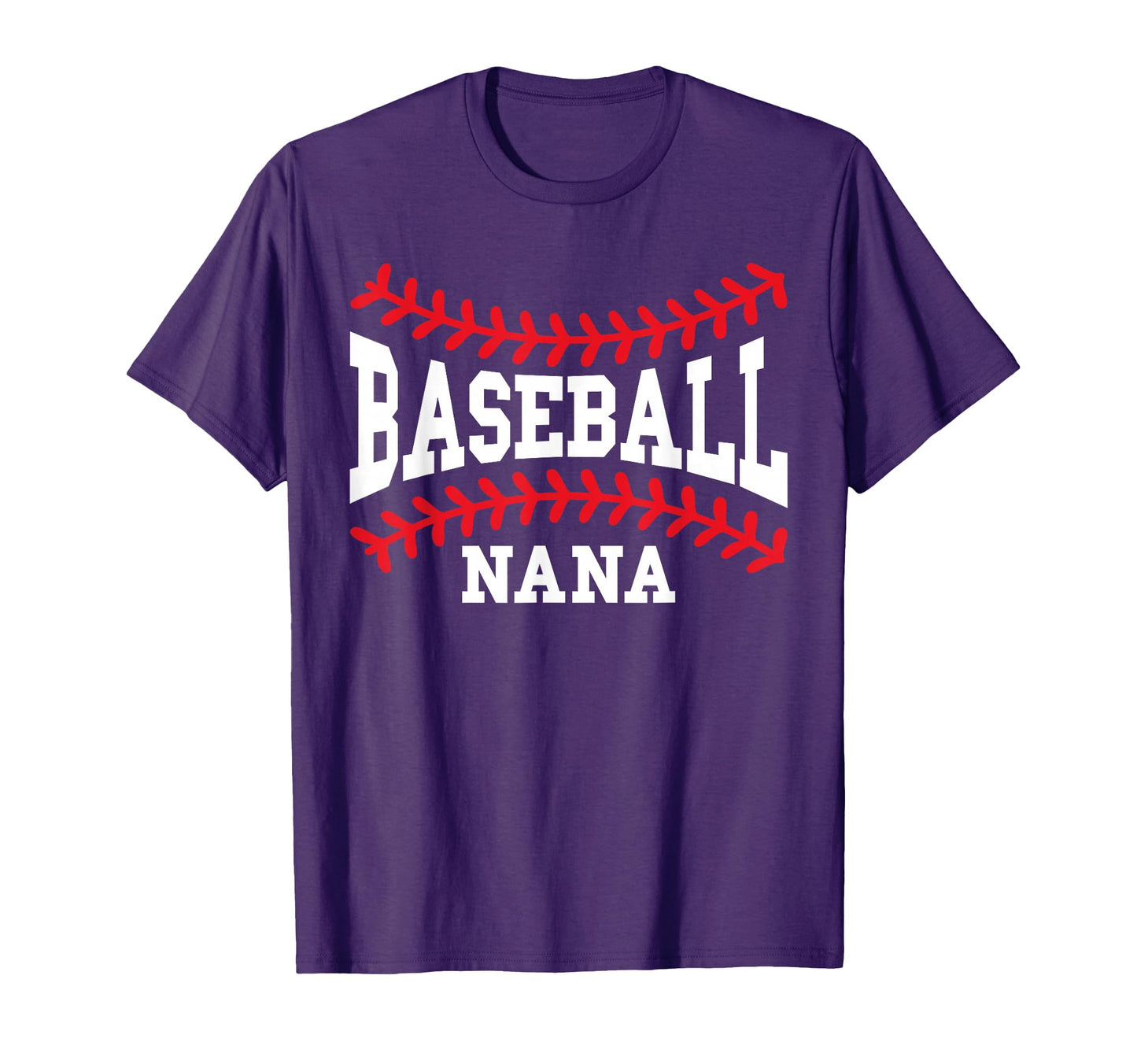 Baseball Nana Laces Little League T-Shirt - Graphic Print for Adults - T-Shirt, Sweatshirt, Hoodie