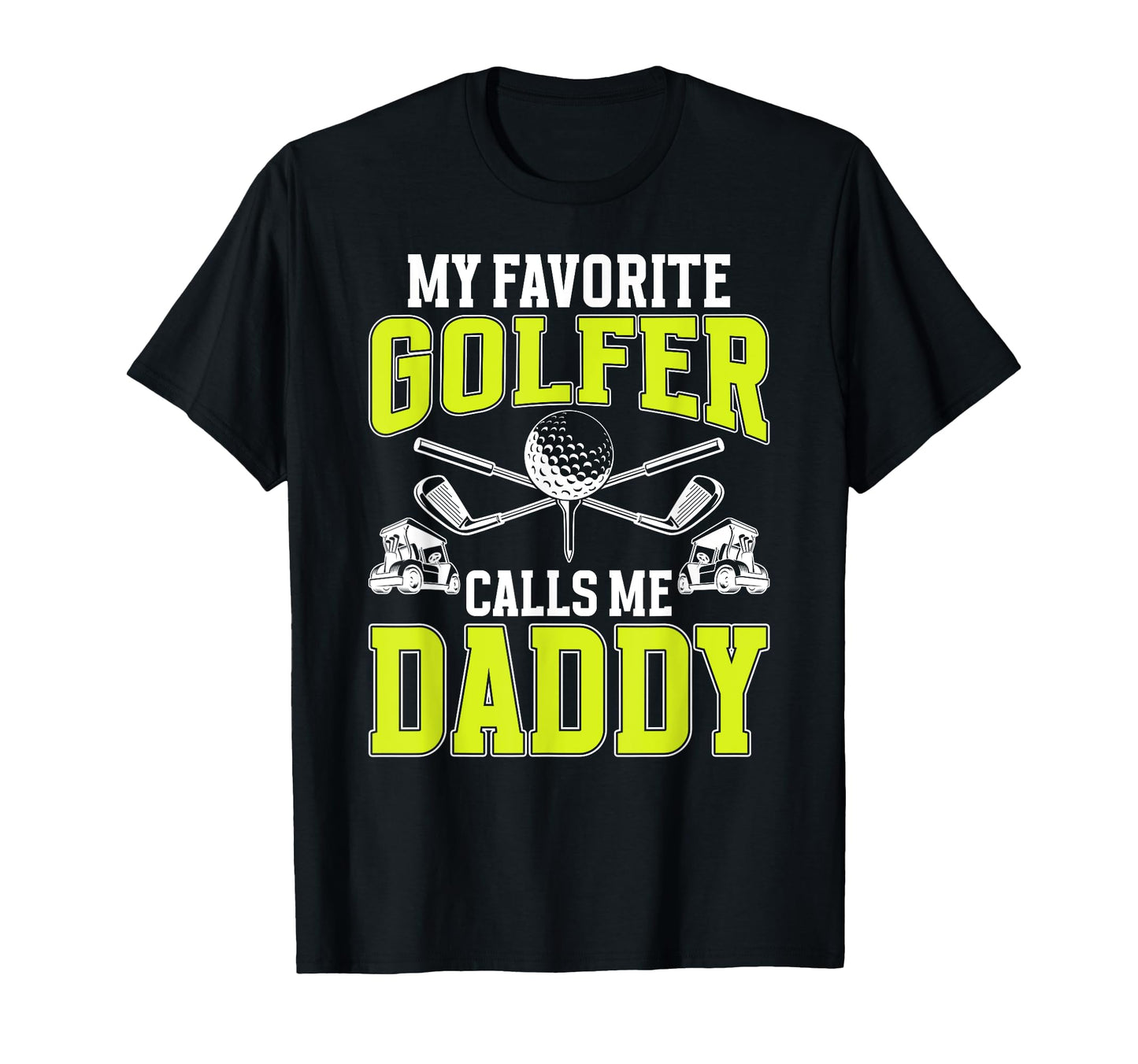 Proud Golf Dad Golf Player Dad Golfer T-Shirt - Graphic Print Men Women - T-Shirt, Sweatshirt, Hoodie